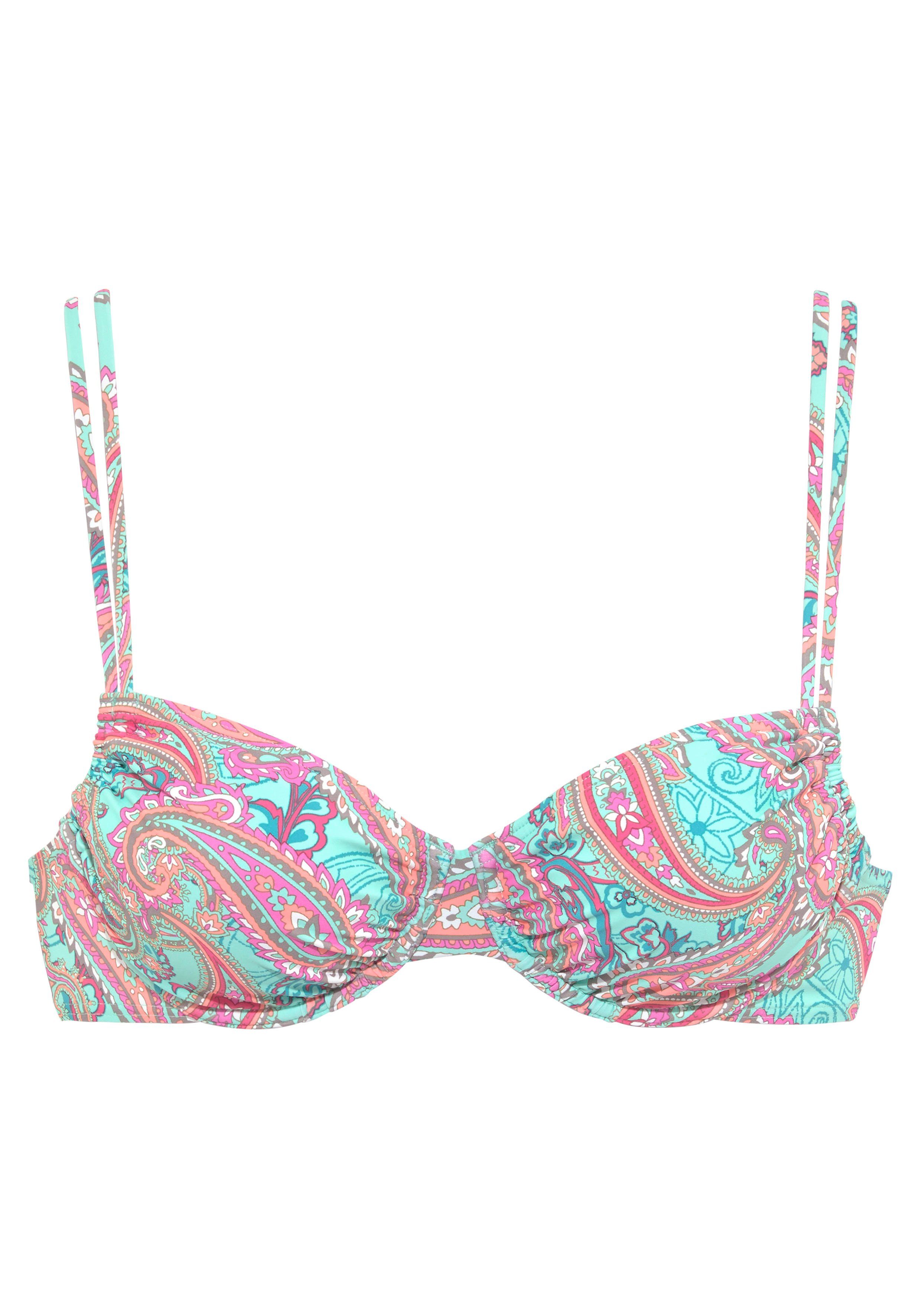 Venice Beach Bügel-Bikini-Top Paislee, bedruckt, verstellbare günstig online kaufen