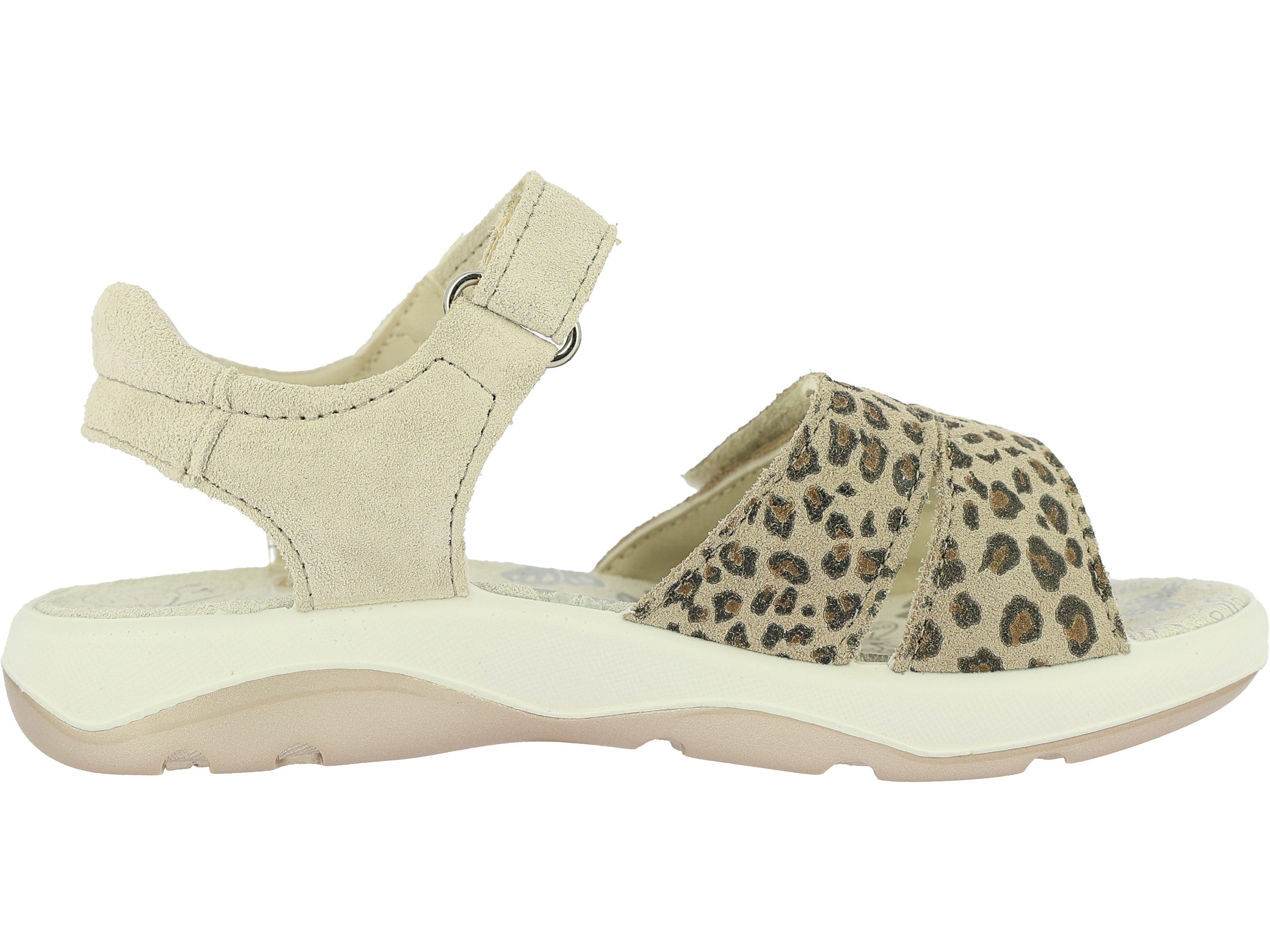 Lurchi Fiori Sandale Klettschuh mit Leo-Muster, Größenschablone zum Download