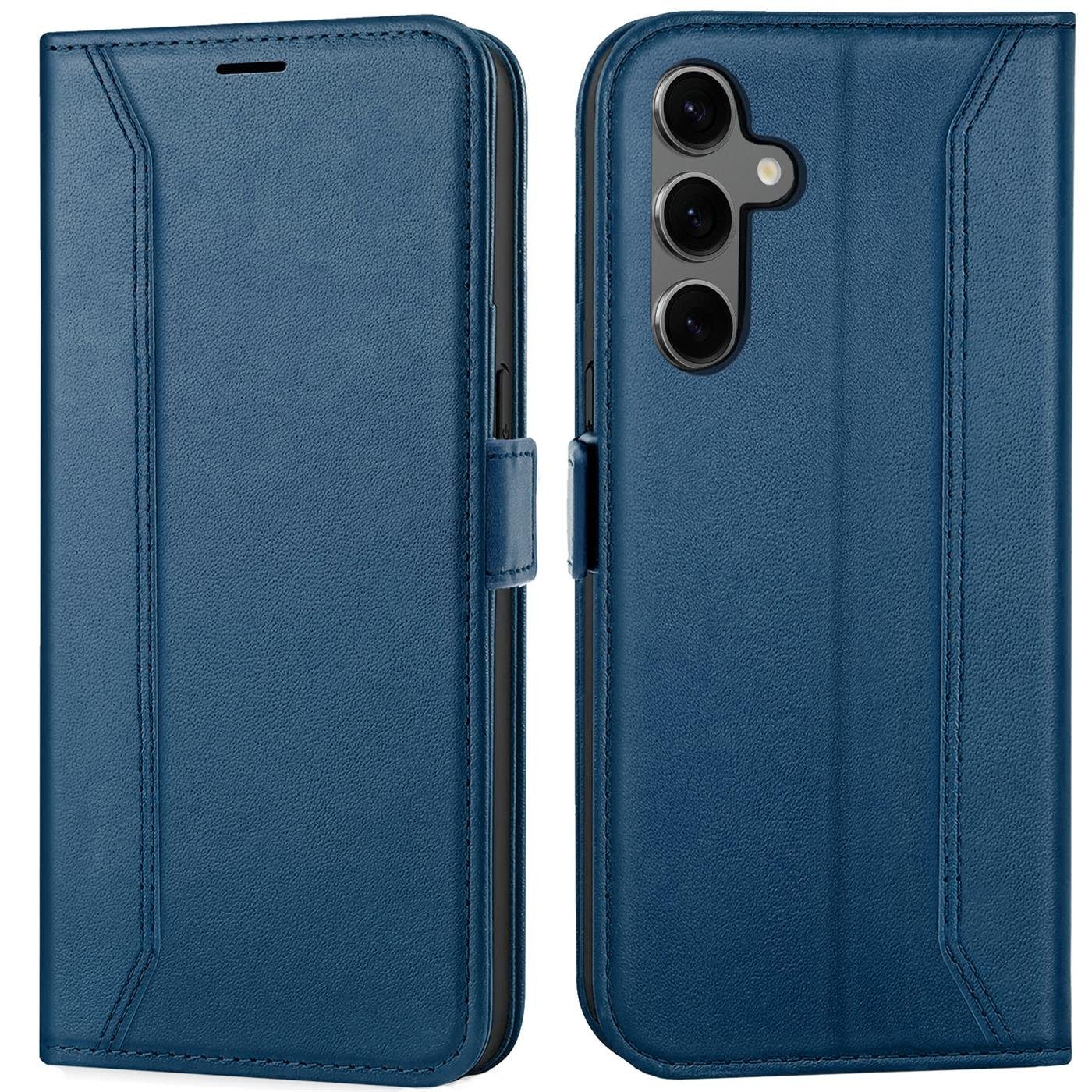 CoolGadget Handyhülle Book Case Elegance Tasche für Samsung Galaxy S24+ 6,7 Zoll, Hülle Magnet Klapphülle Flip Case für Samsung S24 Plus 5G Schutzhülle