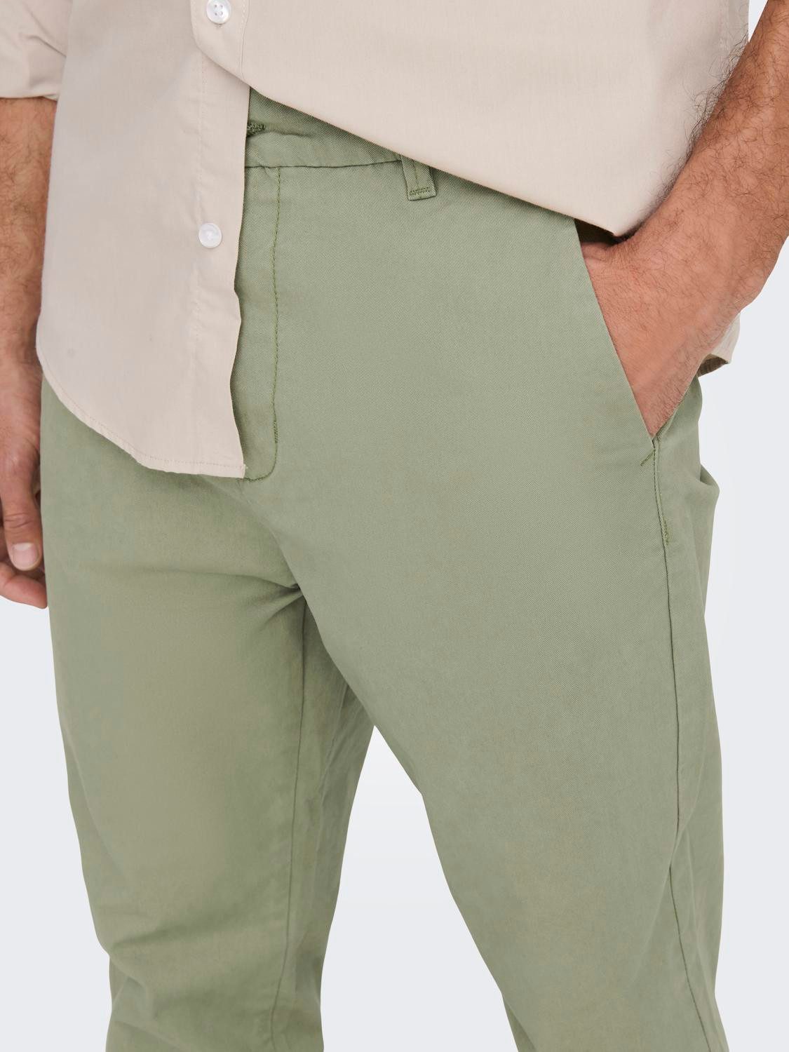 ONLY & SONS Chinohose OS ONSKENT CROPPED CHINO günstig online kaufen