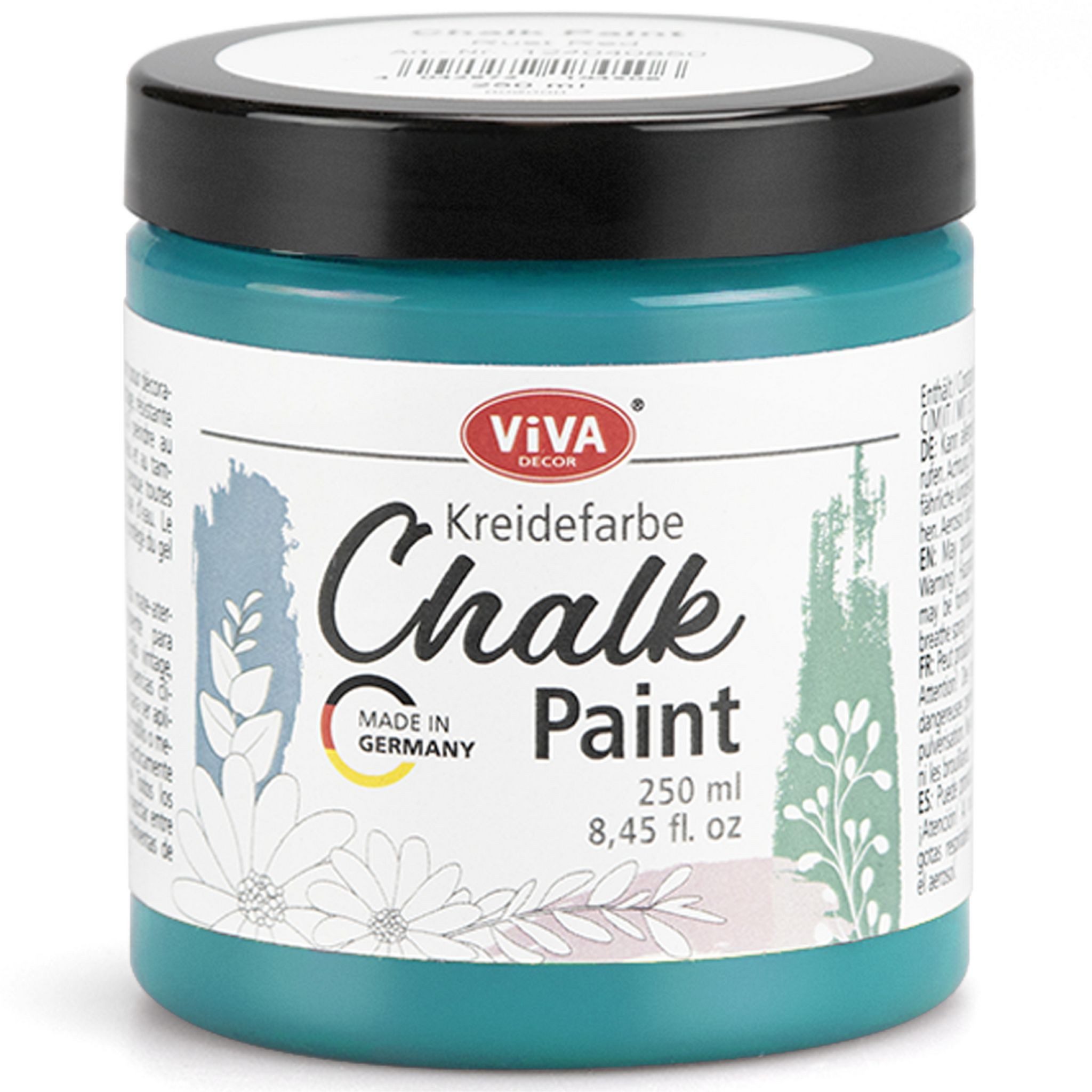 Viva Decor Kreidefarbe ViVA DECOR Chalk Paint - Kreidefarbe 250 ml - Sea Soul