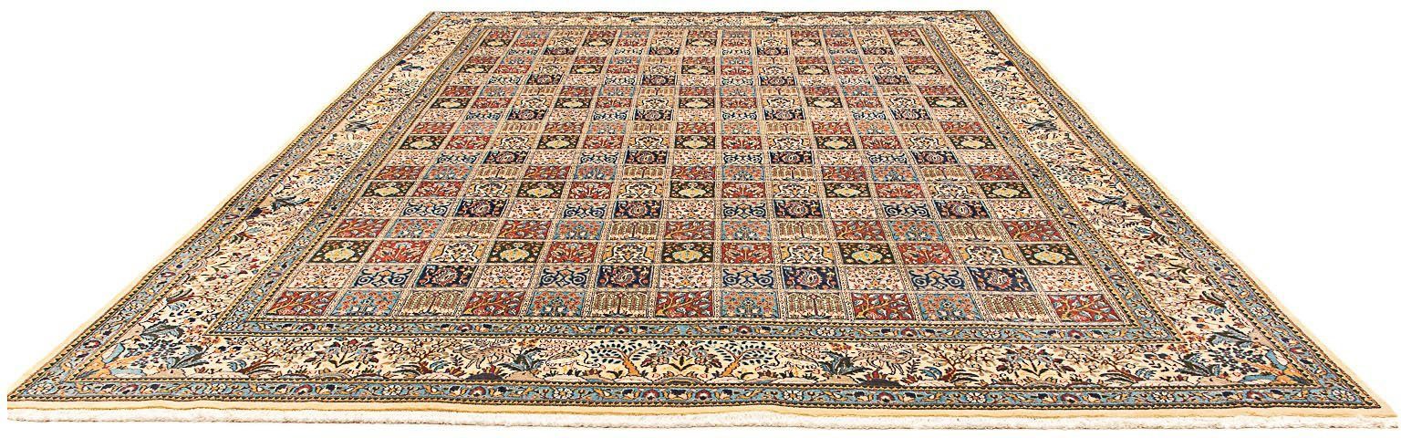 Wollteppich Täbriz - 50 Raj Medaillon 382 x 300 cm, morgenland, rechteckig, Höhe: 10 mm, Unikat mit Zertifikat
