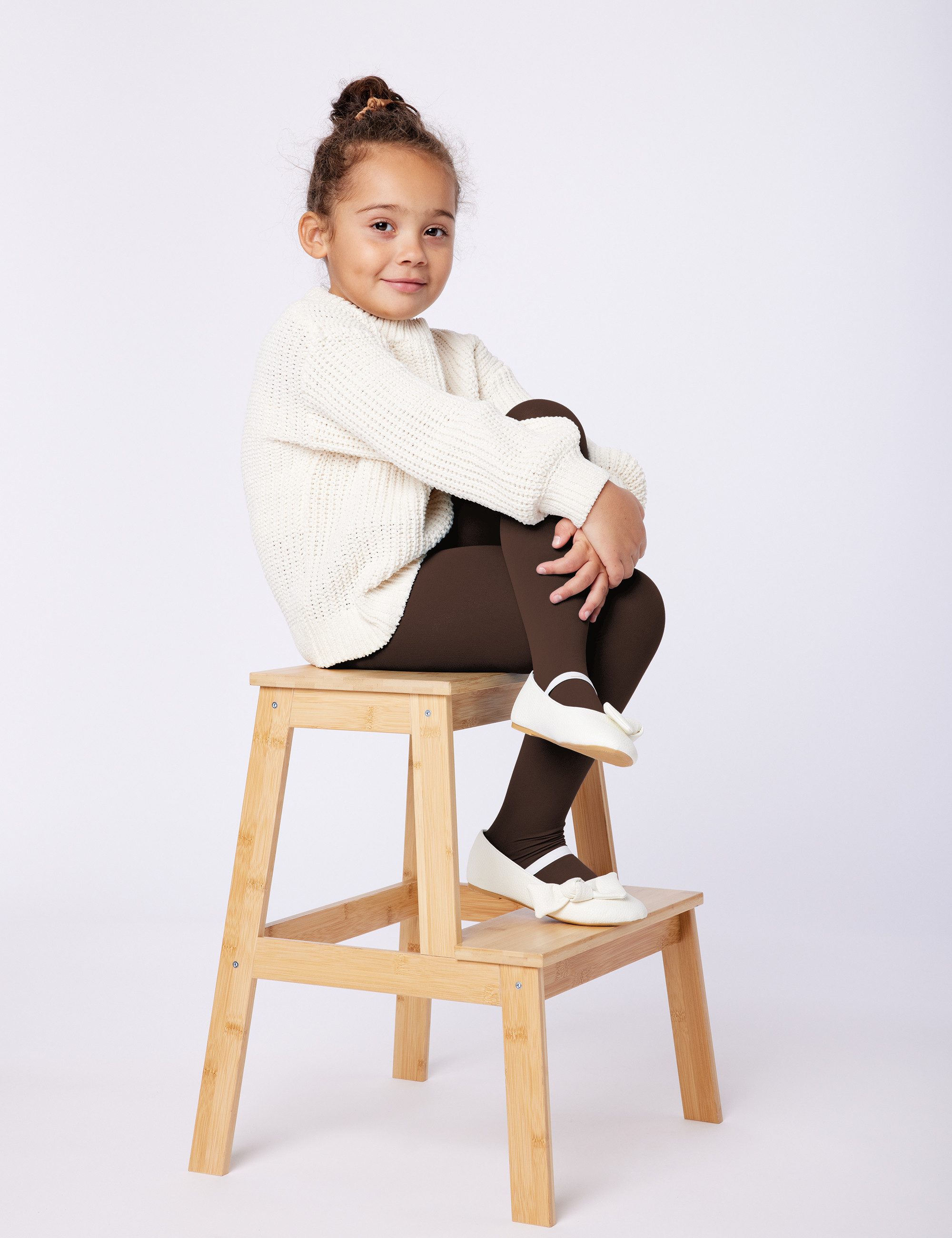 Merry Style Strumpfhose Kinder Strumpfhose für Mädchen Microfaser 60 DEN 60 DEN (1 St) – Bild 5 von 5