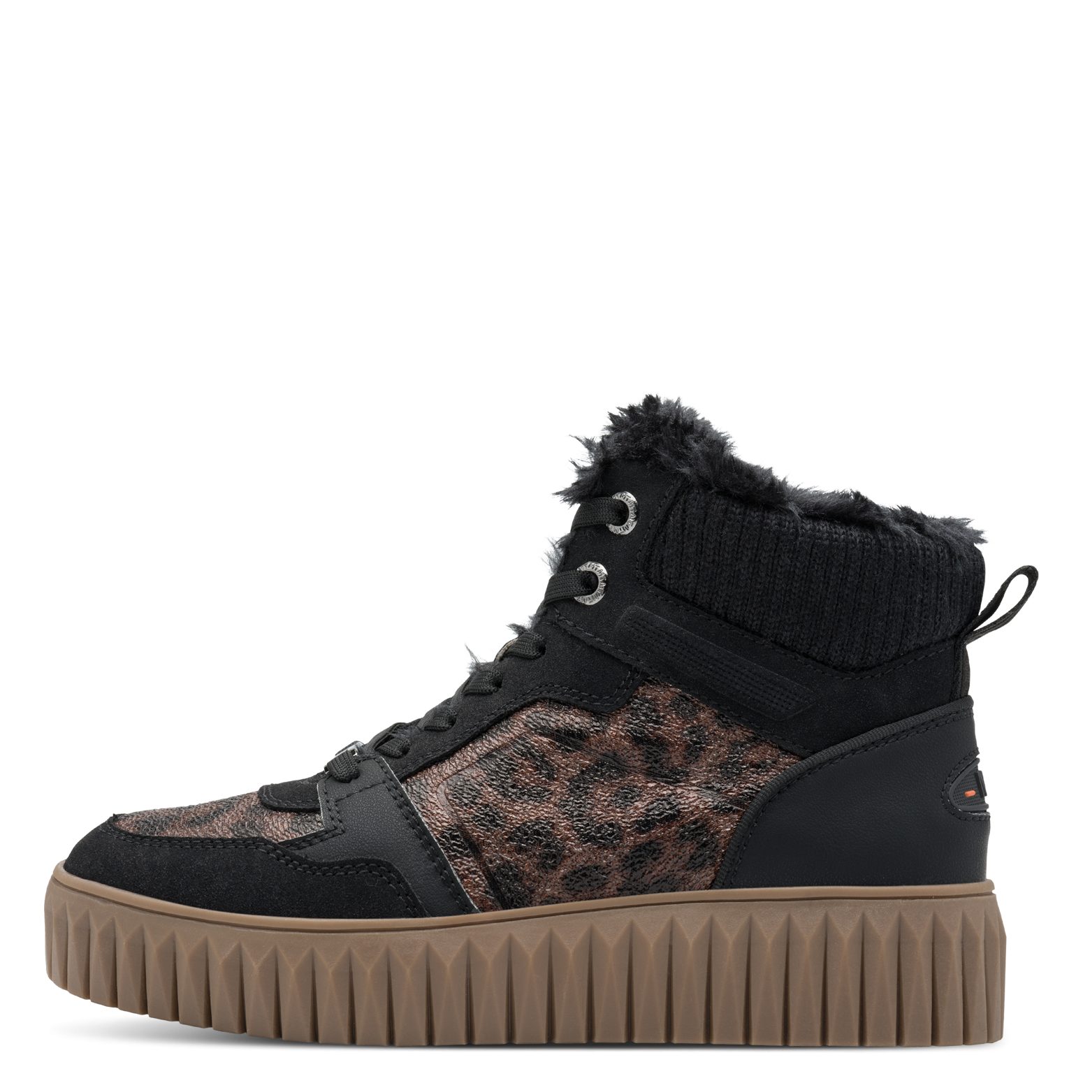 MARCO TOZZI Winterboots Plateau,Schnürboots,Schnürstiefelette mit Kontrastb günstig online kaufen