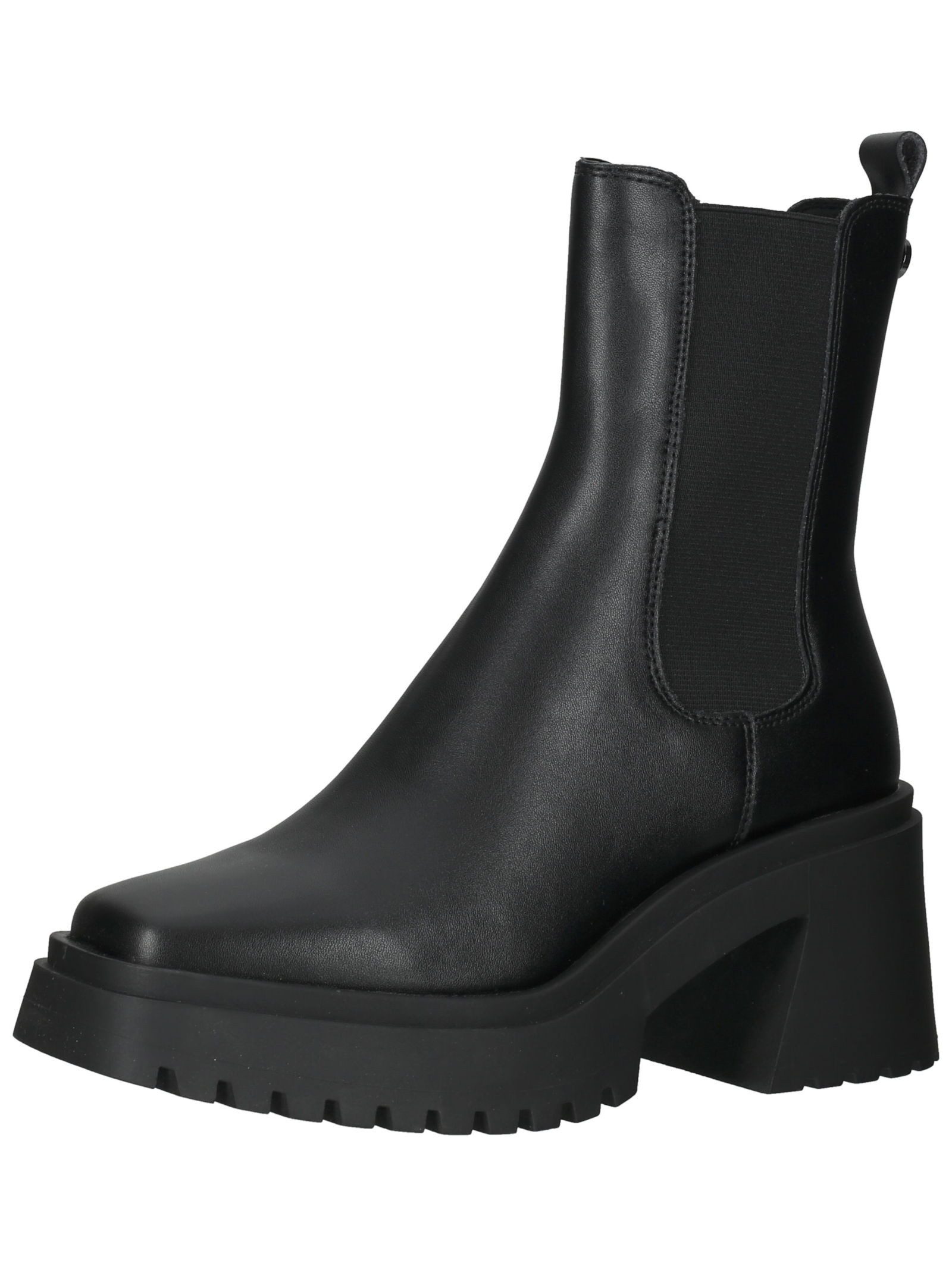 STEVE MADDEN STEVE MADDEN Stiefelette Leder/Textil High-Heel-Stiefelette
