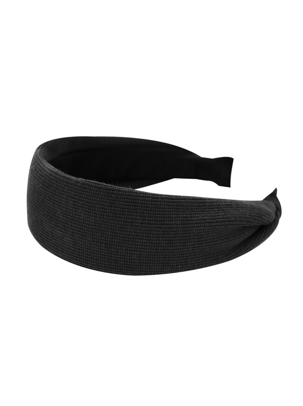 axy Haarreif Breiter aus geripptem Stoff elegant, Damen Breiter Haarreif Haarband Haarreifen