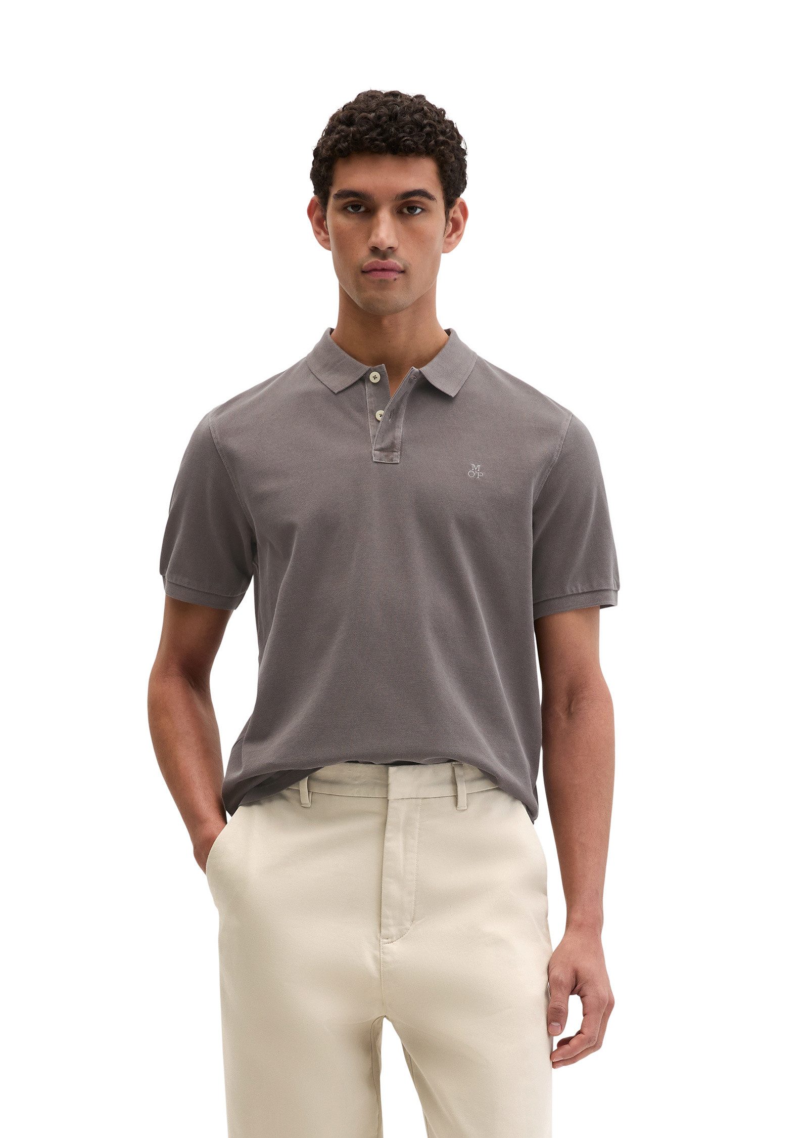 Marc O'Polo Poloshirt aus Bio-Baumwolle günstig online kaufen