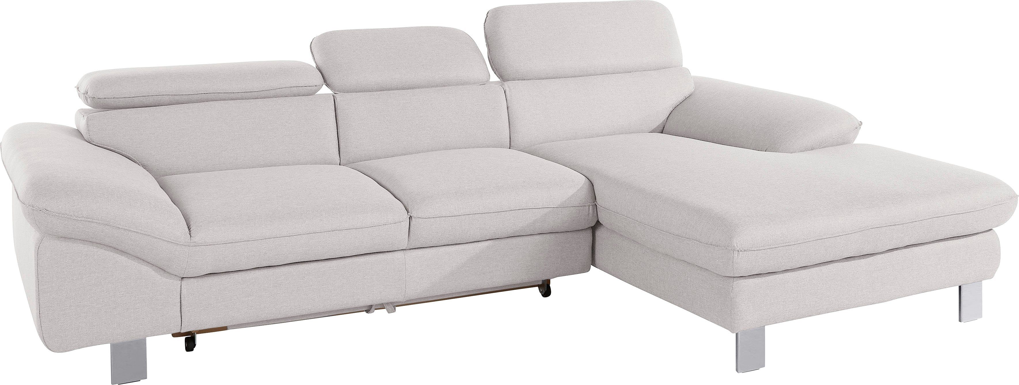 COTTA Polstergarnitur "Driver L-Form", (Set, 2 tlg.), Set bestehend aus: Ec günstig online kaufen