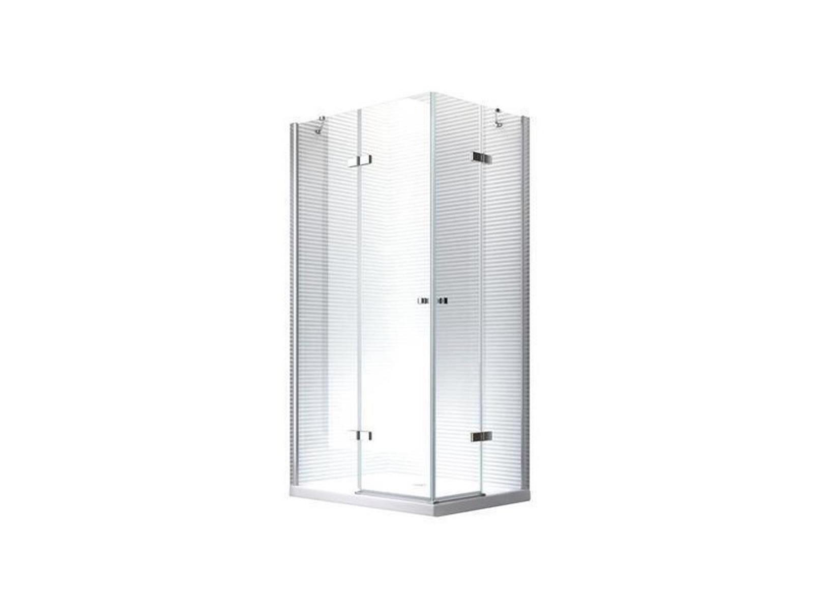 Glaszentrum Hagen Eckdusche Glaszentrum Hagen 90x75x180 cm DEMETER EckDuschkabine, BxT: 90x90 cm, ESG Glas