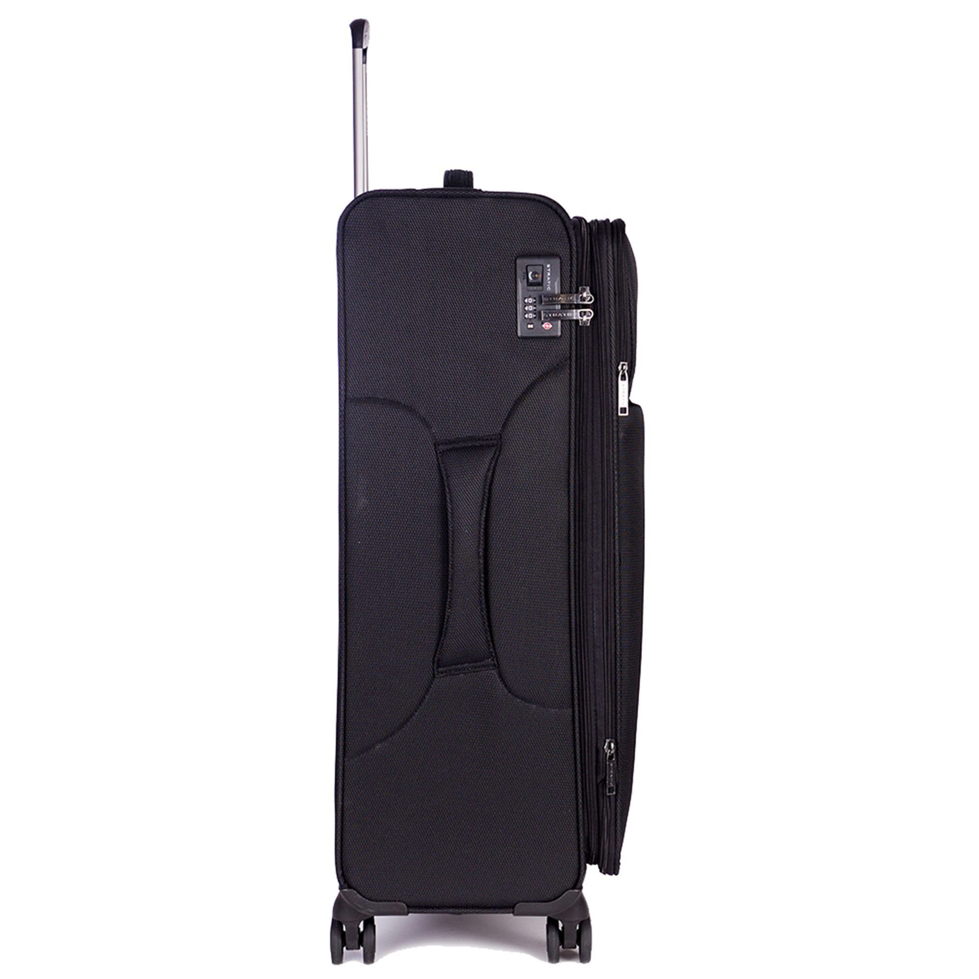 Stratic Weichgepäck-Trolley Stratic Light +, 4 Rollen, Polyester