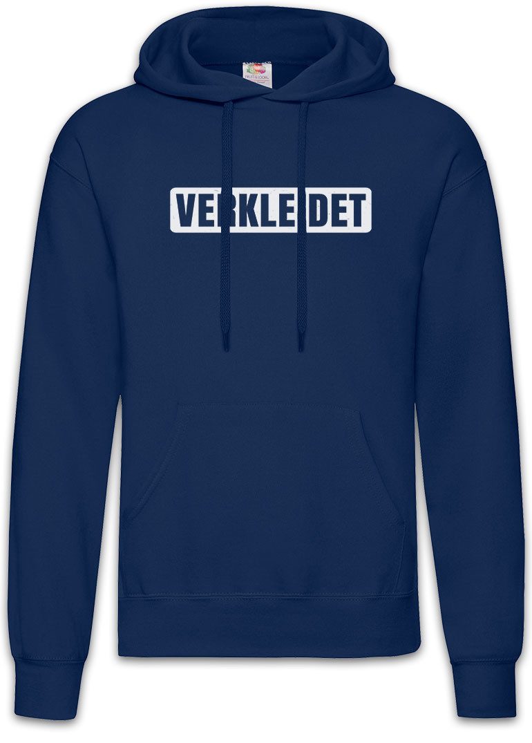 Hoodie Verkleidet B Herren Hoodie Fasching Kostüm Karneval