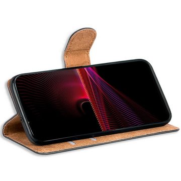 CoolGadget Handyhülle Book Case Handy Tasche für Sony Xperia 10 IV 6 Zoll, Hülle Klapphülle Flip Cover für Xperia 10 IV 2022 Schutzhülle stoßfest