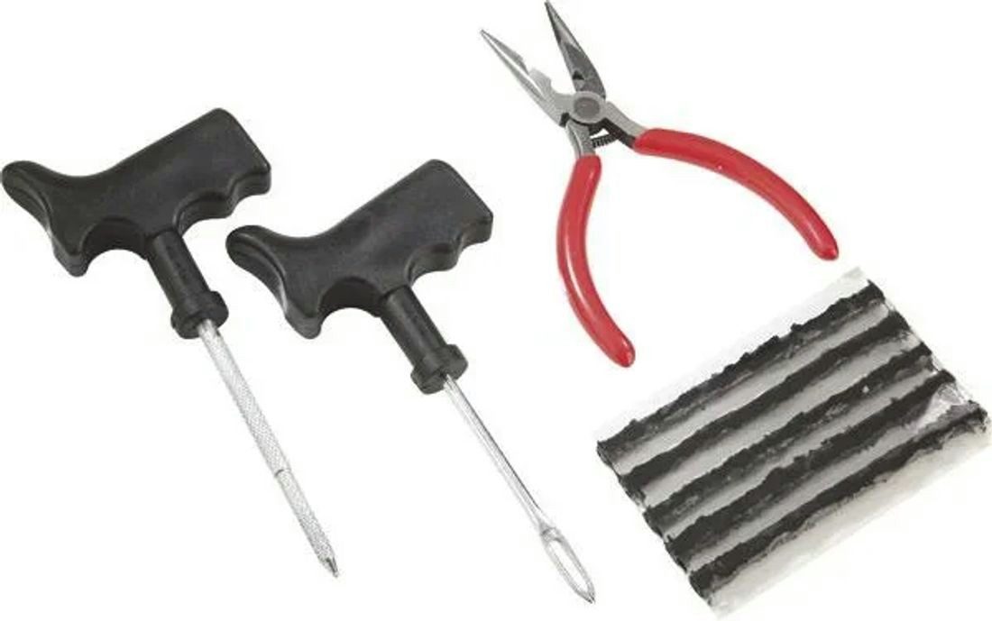 Westfalia Werkzeug Reifen-Reparaturset Autoreifen Reparatur-Set, 8-teilig