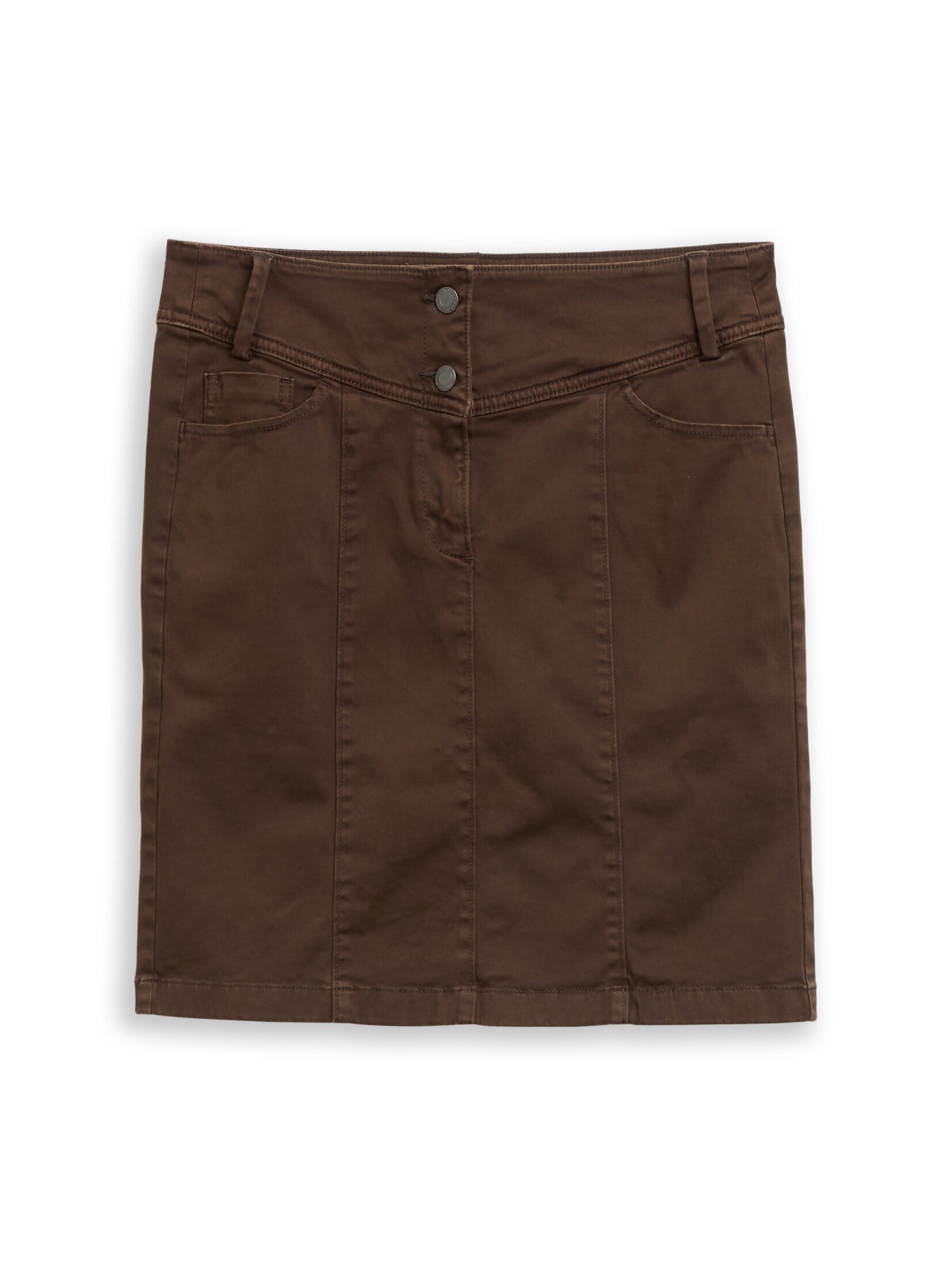 TOM TAILOR Sommerrock Röcke Twill-Rock mit Taschen