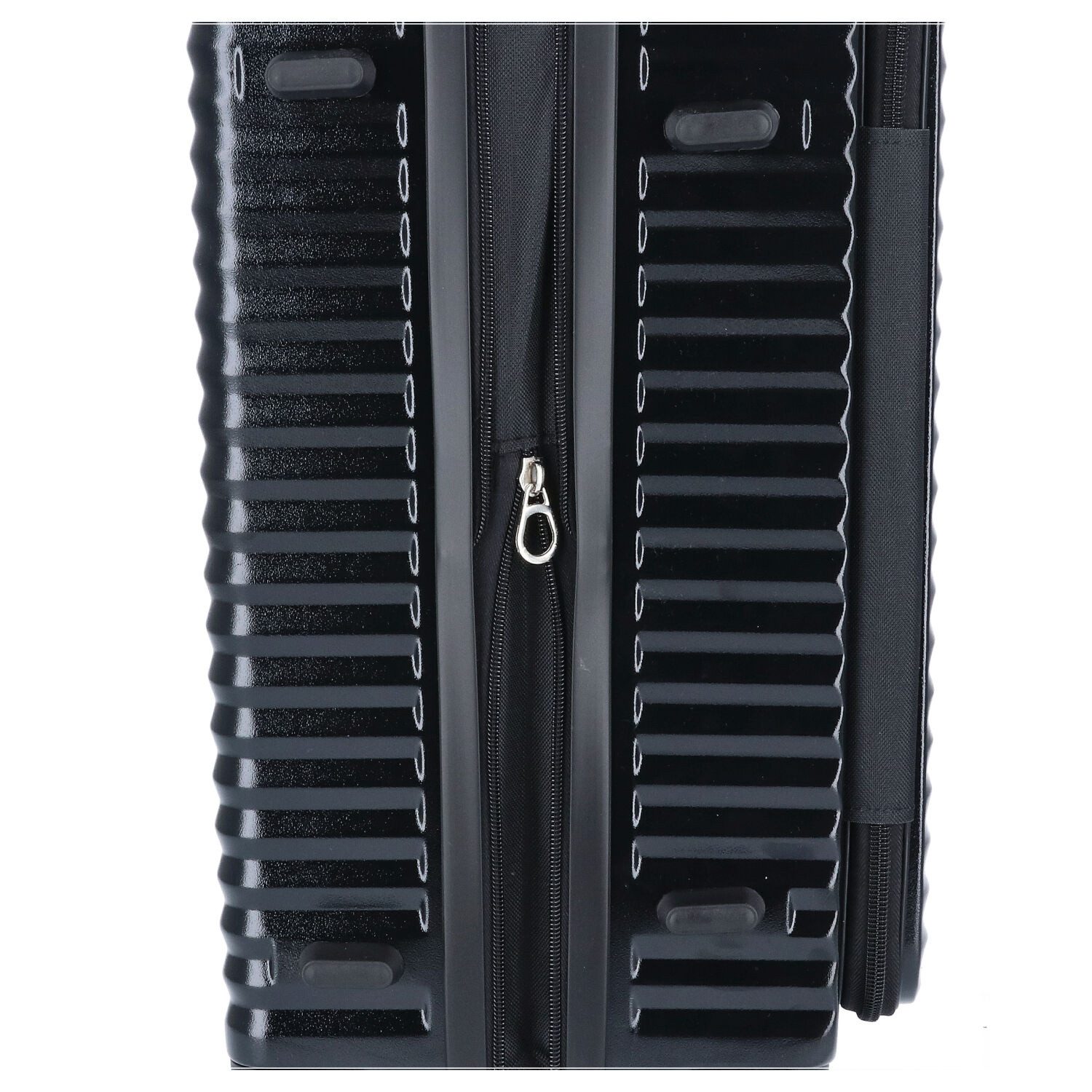 TheTrueC Koffer TheTrueC 4-Rad Trolley S - MONACO Black, 4 Rollen Rollen