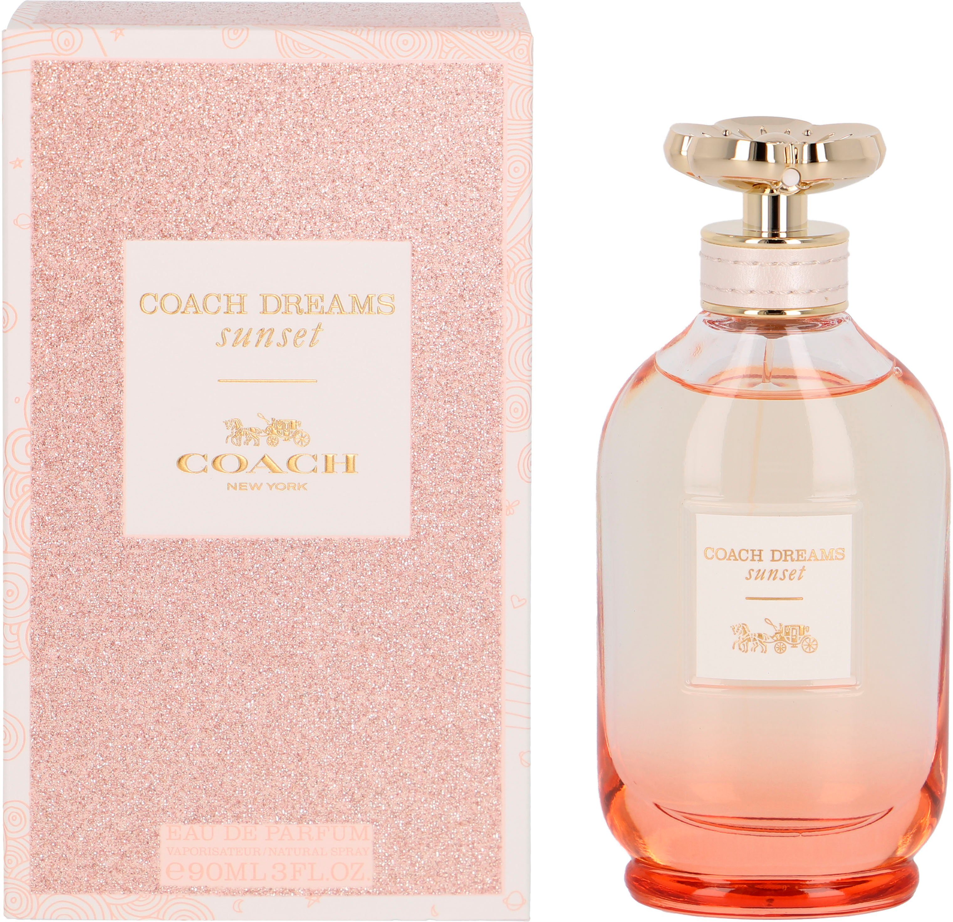 COACH Eau de Parfum SUNSET, mit orientalisch blumigen Charakter