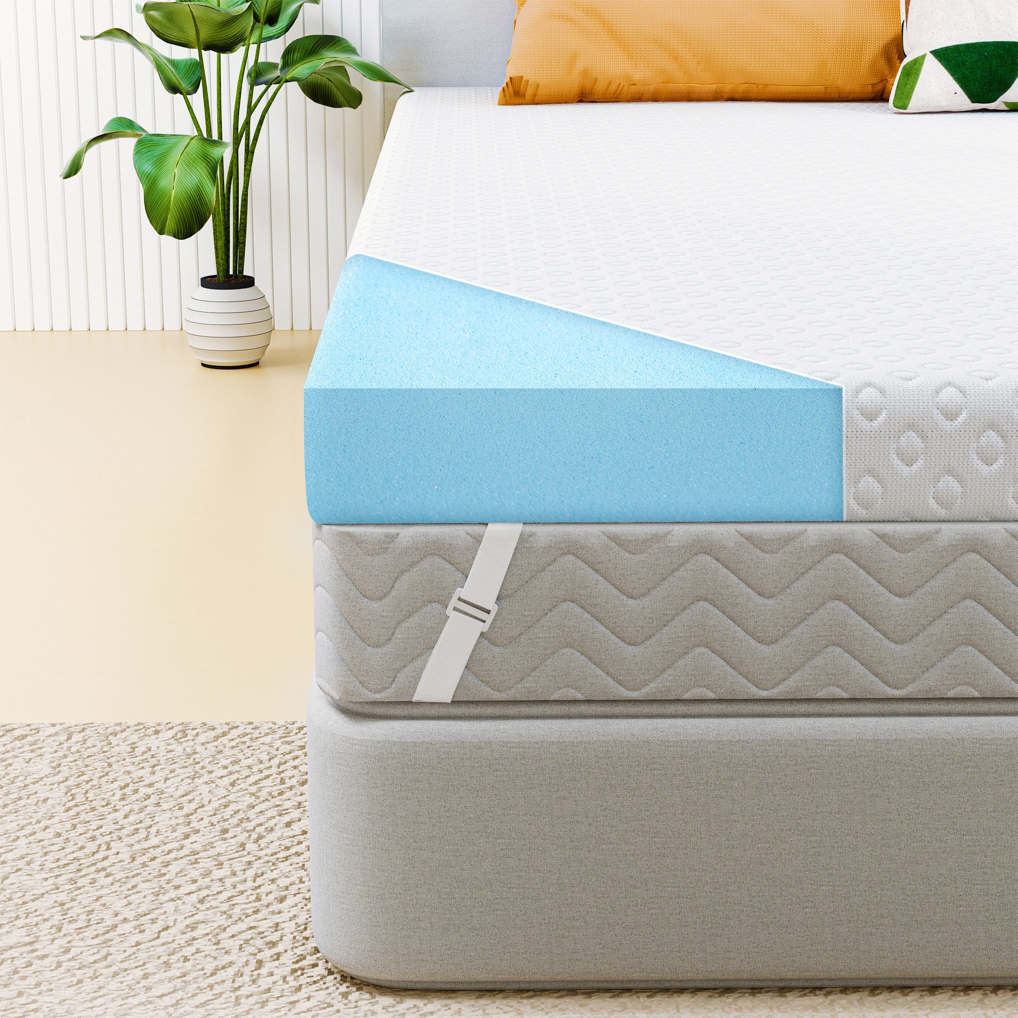 ChaCool, Topper aus 7,5cm Höhe Kaltschaumkern, günstig online kaufen