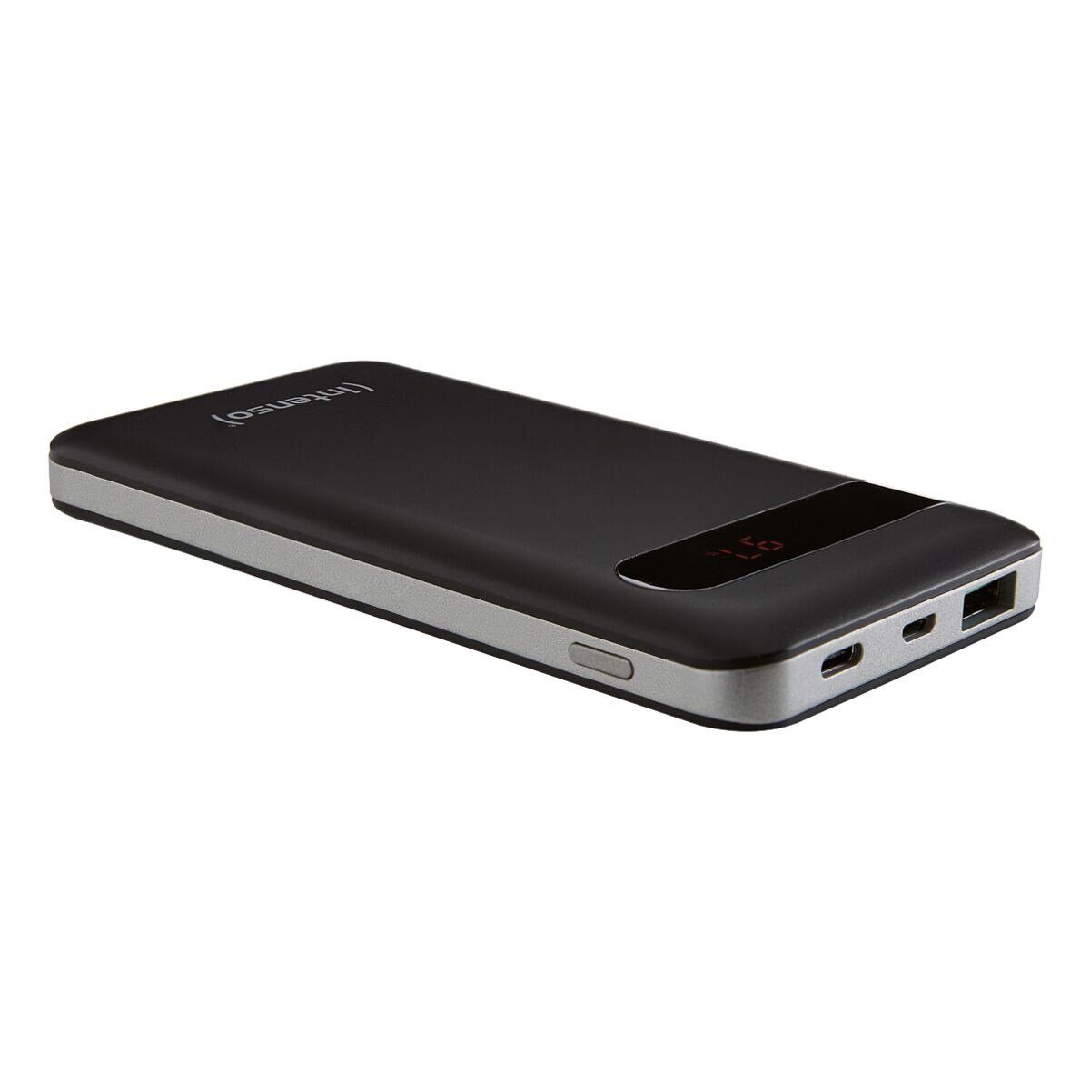 Intenso PD10000 Powerbank Powerbank »PD10000« 10000 mAh, mit digitaler Prozentanzeige (Ladestatus)