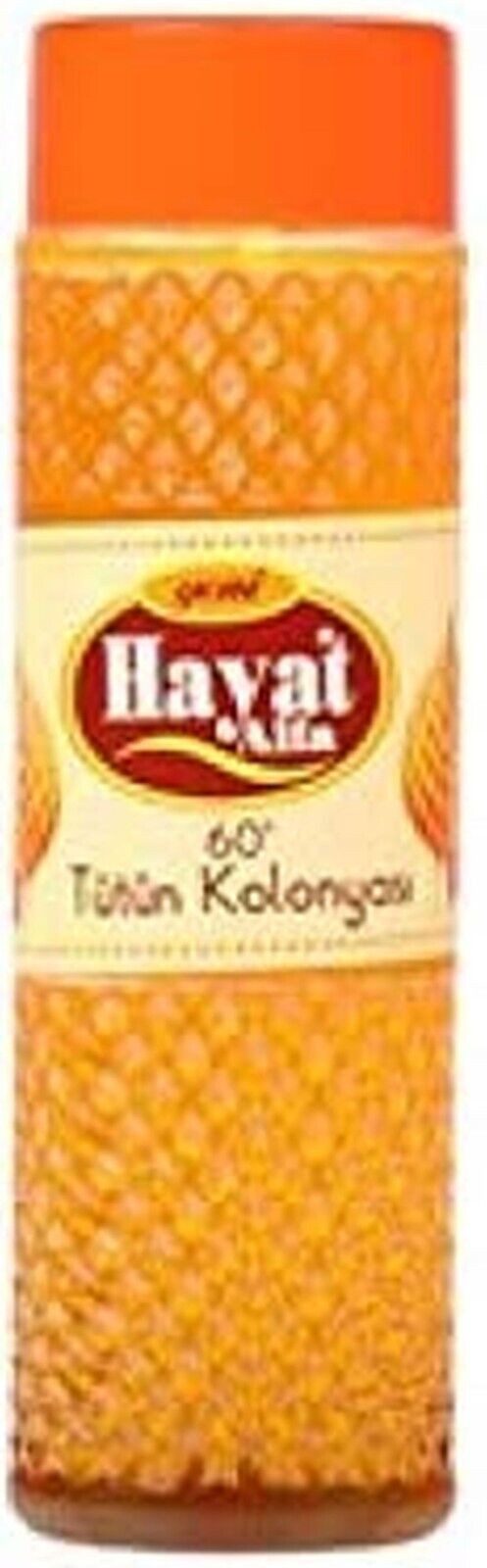 Bahama Warenvertriebs GmbH Eau de Cologne 2er 200cc Set Hayat Alfa Kolonyasi 80° Kölnisch Wasser Kolonya -Tabak-