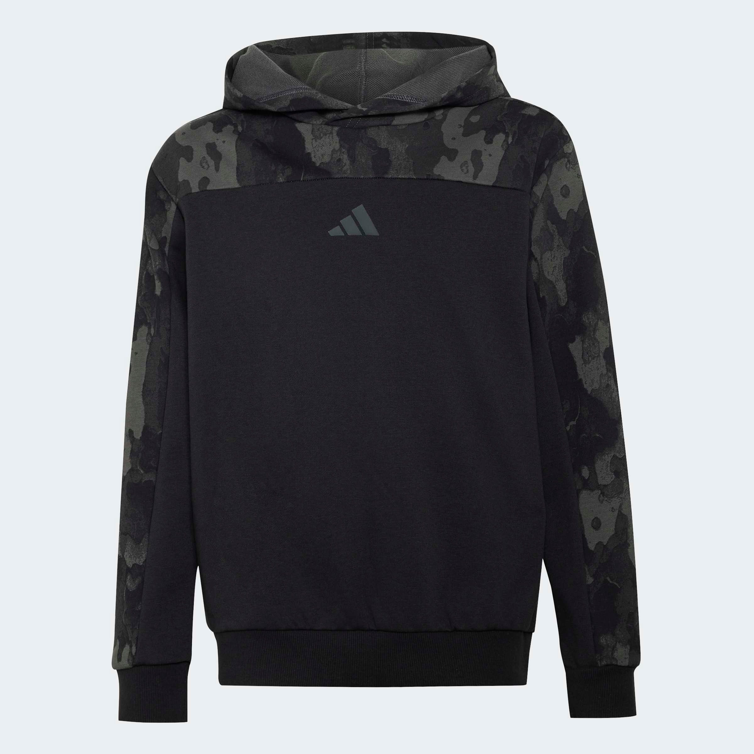 adidas Sportswear Kapuzensweatshirt SEASONAL ESSENTIALS KIDS HOODIE, CAMOUFLAGE, FRENCH TERRY