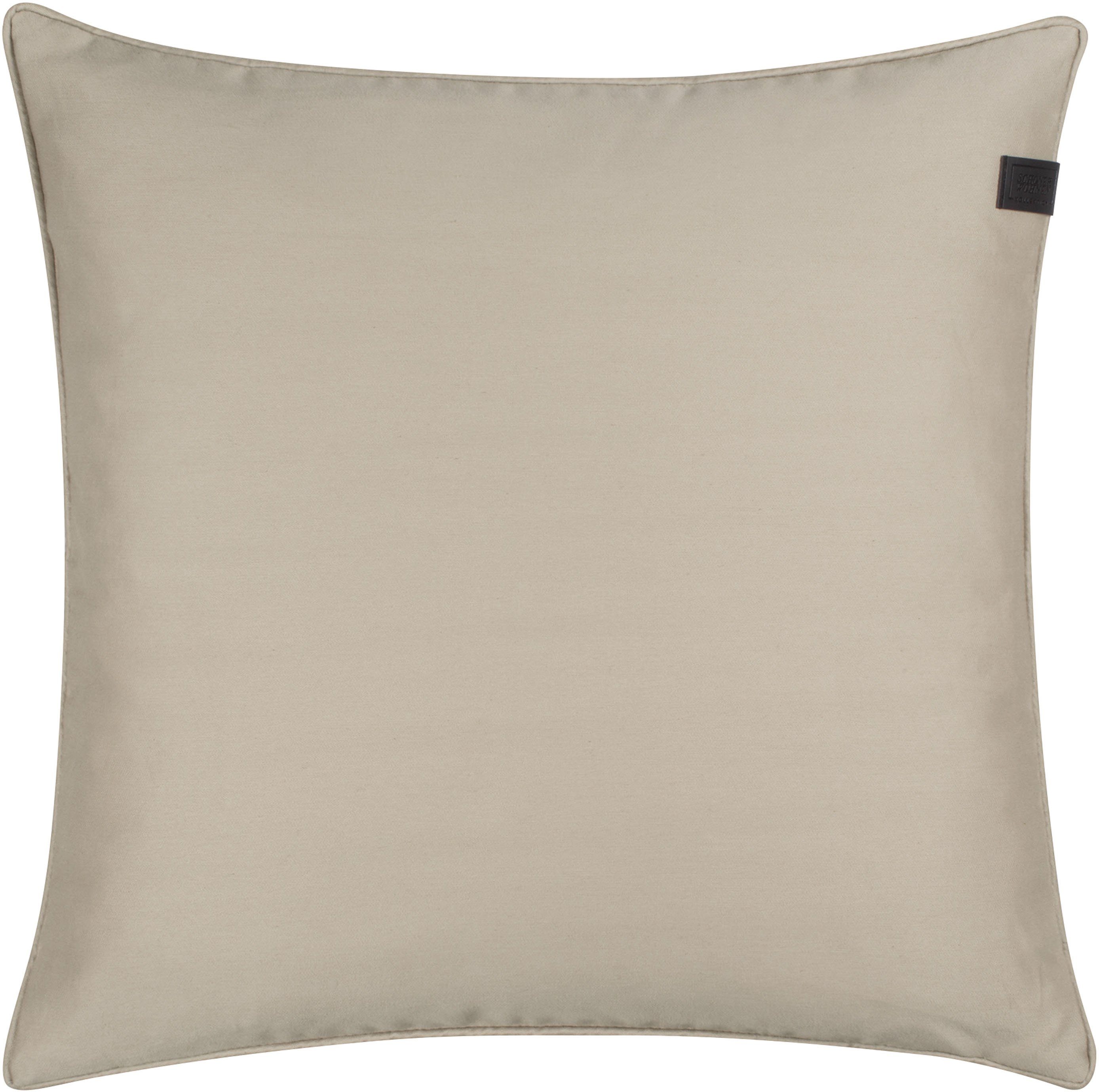 WOHNEN-Kollektion Soft, cm SCHÖNER sand 45x45 Dekokissen