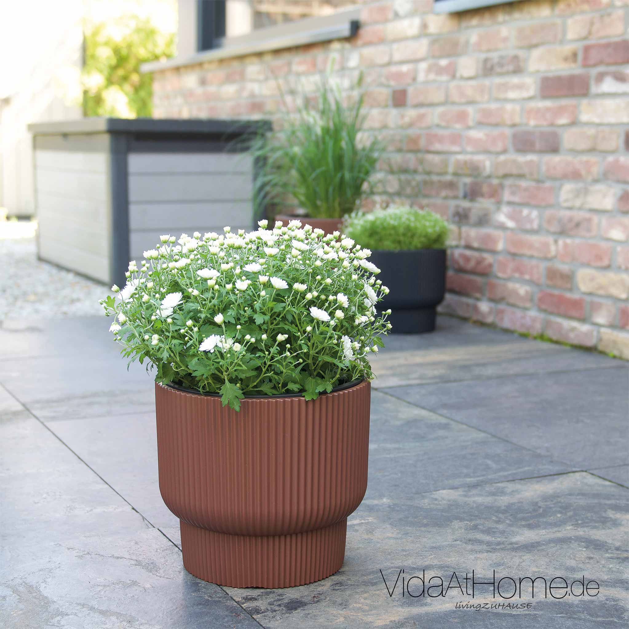 VidaAtHome.de Blumentopf Design-Pflanzgefäß ULEY ø 30er