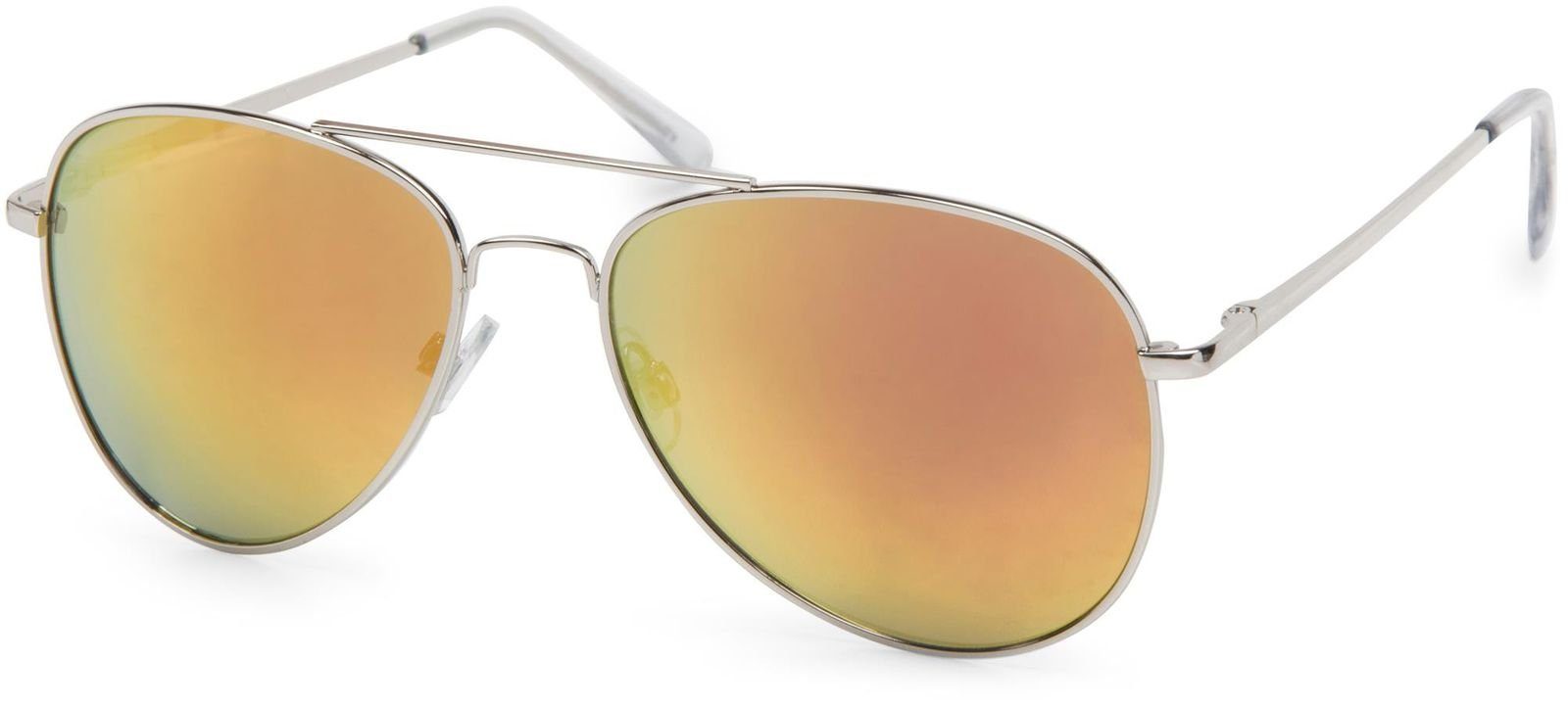 styleBREAKER Sonnenbrille (1-St) Verspiegelt