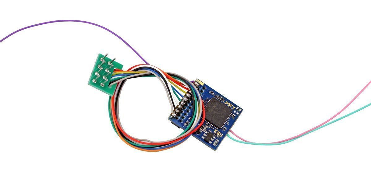 ESU Modelleisenbahn-Werkzeug ESU 0 H0 59210 Funktionsdecoder LokPilot 5 Fx DCC/MM/SX, 8-pin NEM652