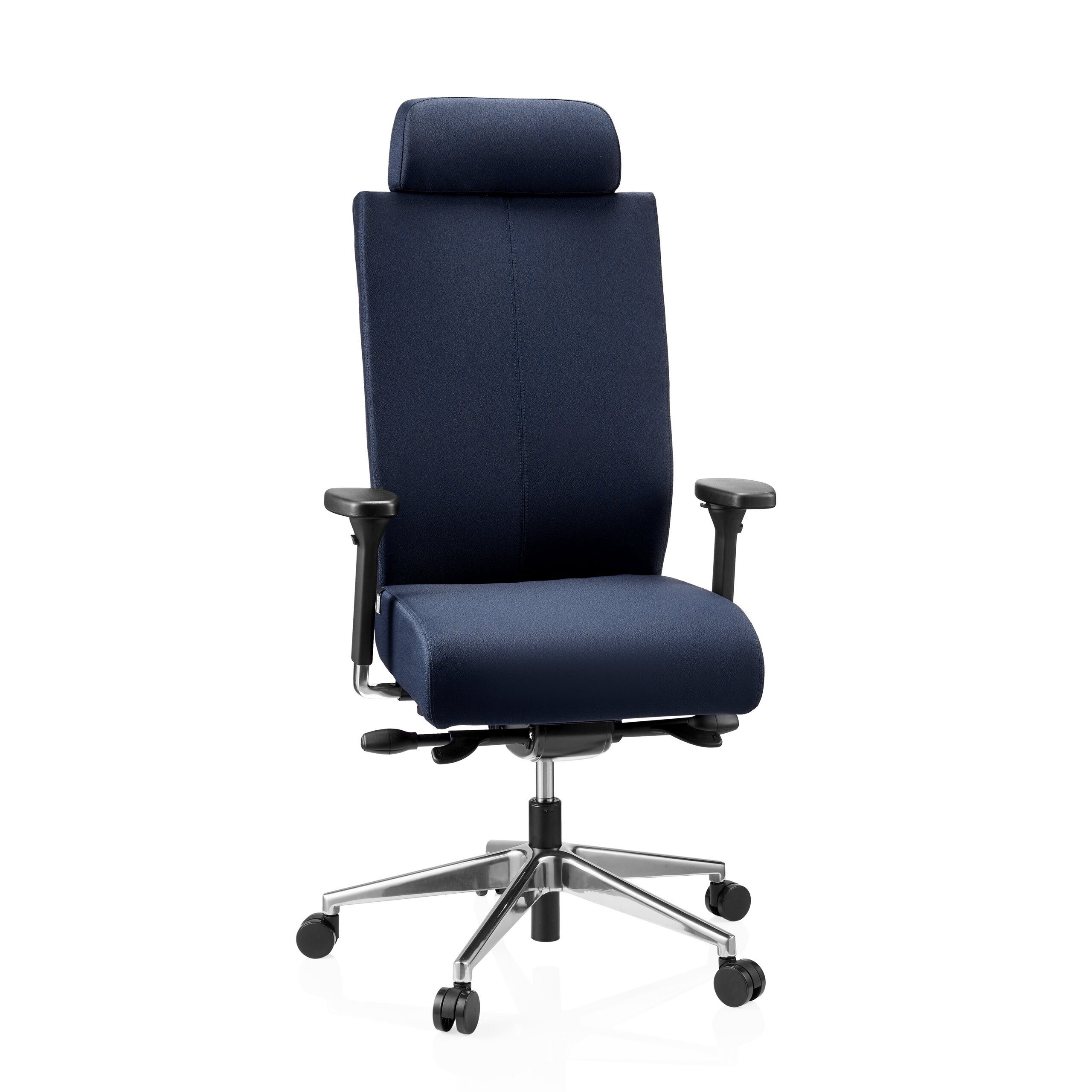 hjh OFFICE Drehstuhl Profi Bürostuhl Pro-Tec Xxl Stoff (1 St), Ergonomischer Chefsessel, Schreibtischstuhl höhenverstellbar