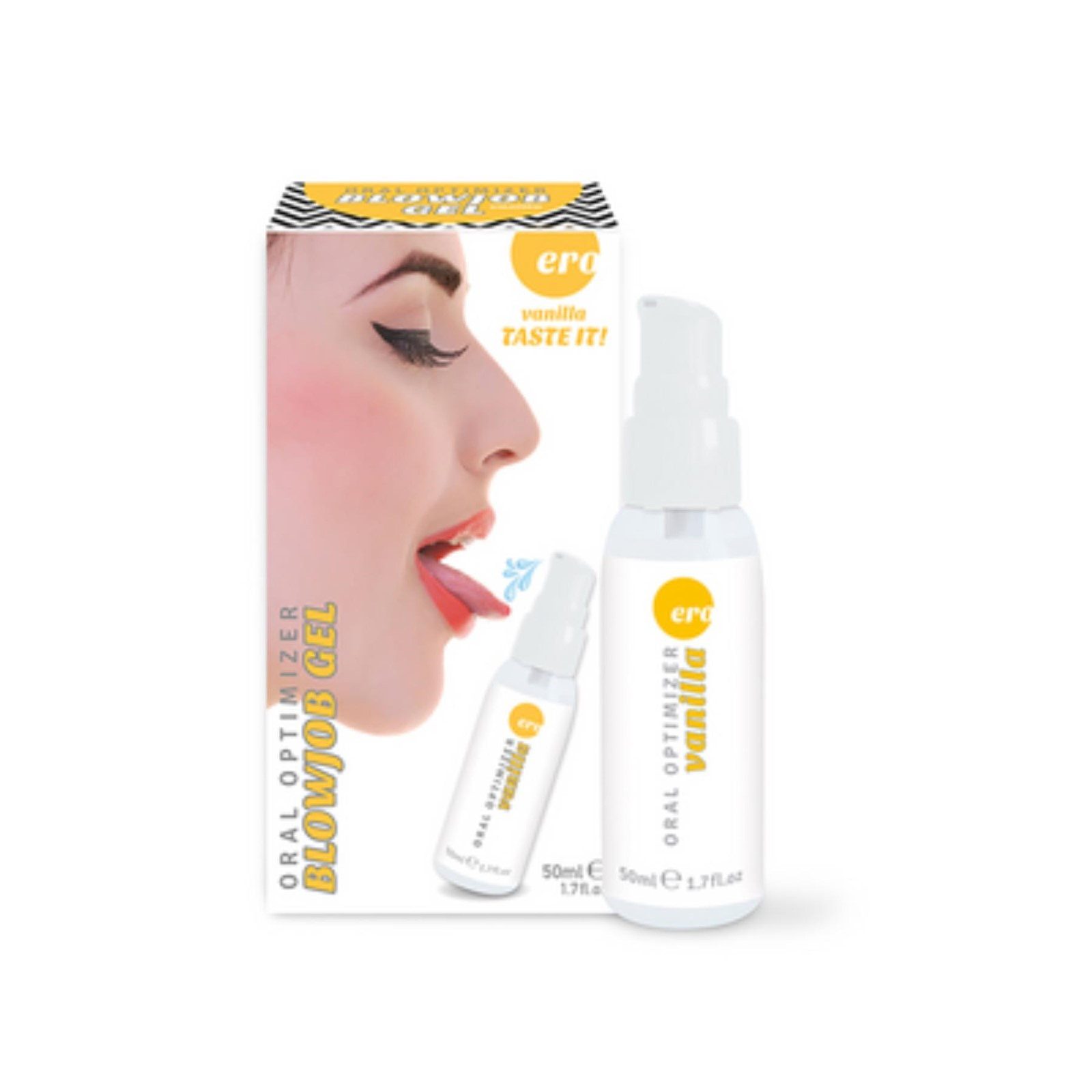 HOT Gleitgel HOT - 50 ml - Oral Optimizer - Deepthroat Gel - Vanilla - 2 fl oz