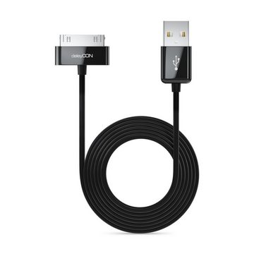 deleyCON deleyCON 1m 30-Pin USB Kabel Dock Connector Sync- Lade- & Datenkabel Smartphone-Kabel