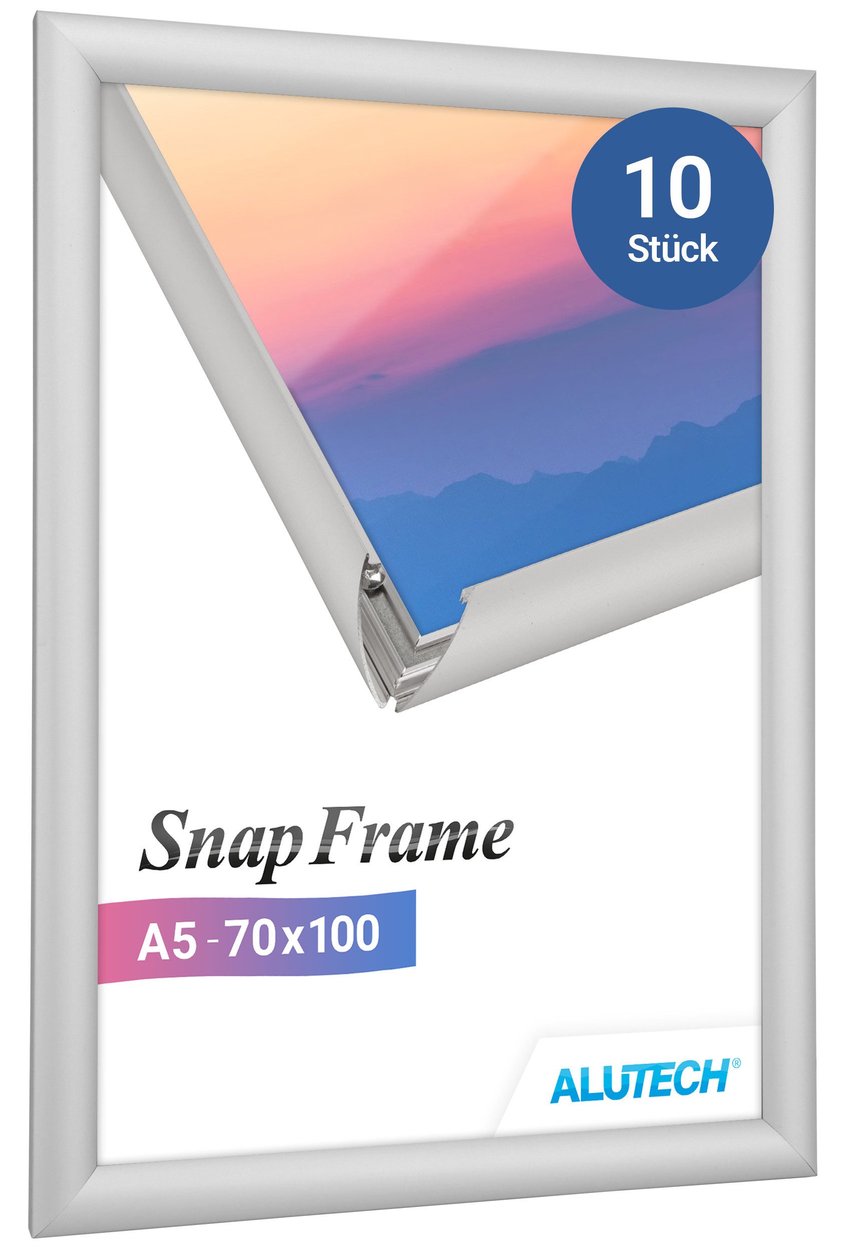 Alutech Einzelrahmen Klapprahmen Snapper -10er Pack