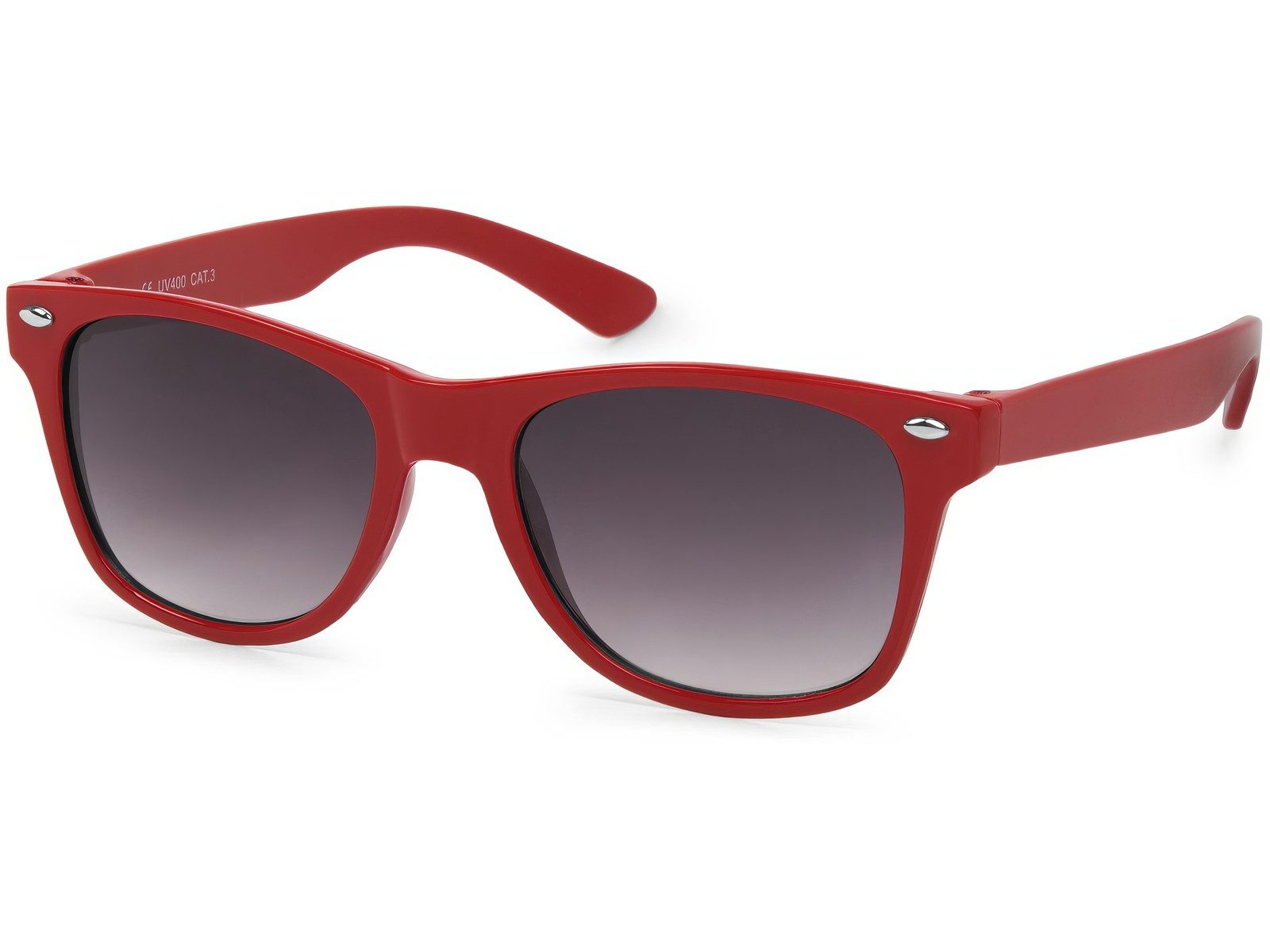 styleBREAKER Wayfarer Kinder Sonnenbrille Nerd Style (1-St)