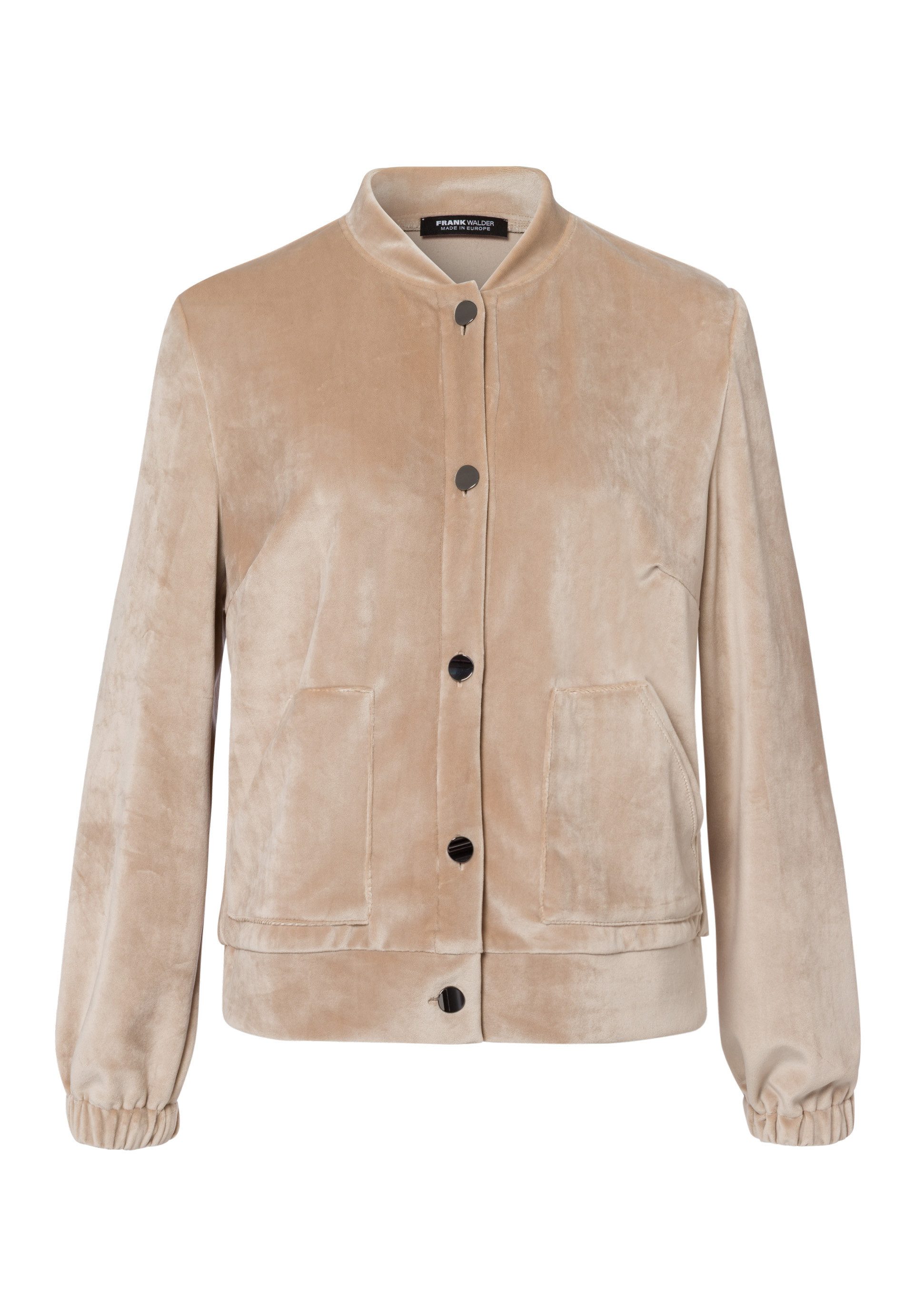 FRANK WALDER Blouson aus softem Stretch-Samt günstig online kaufen