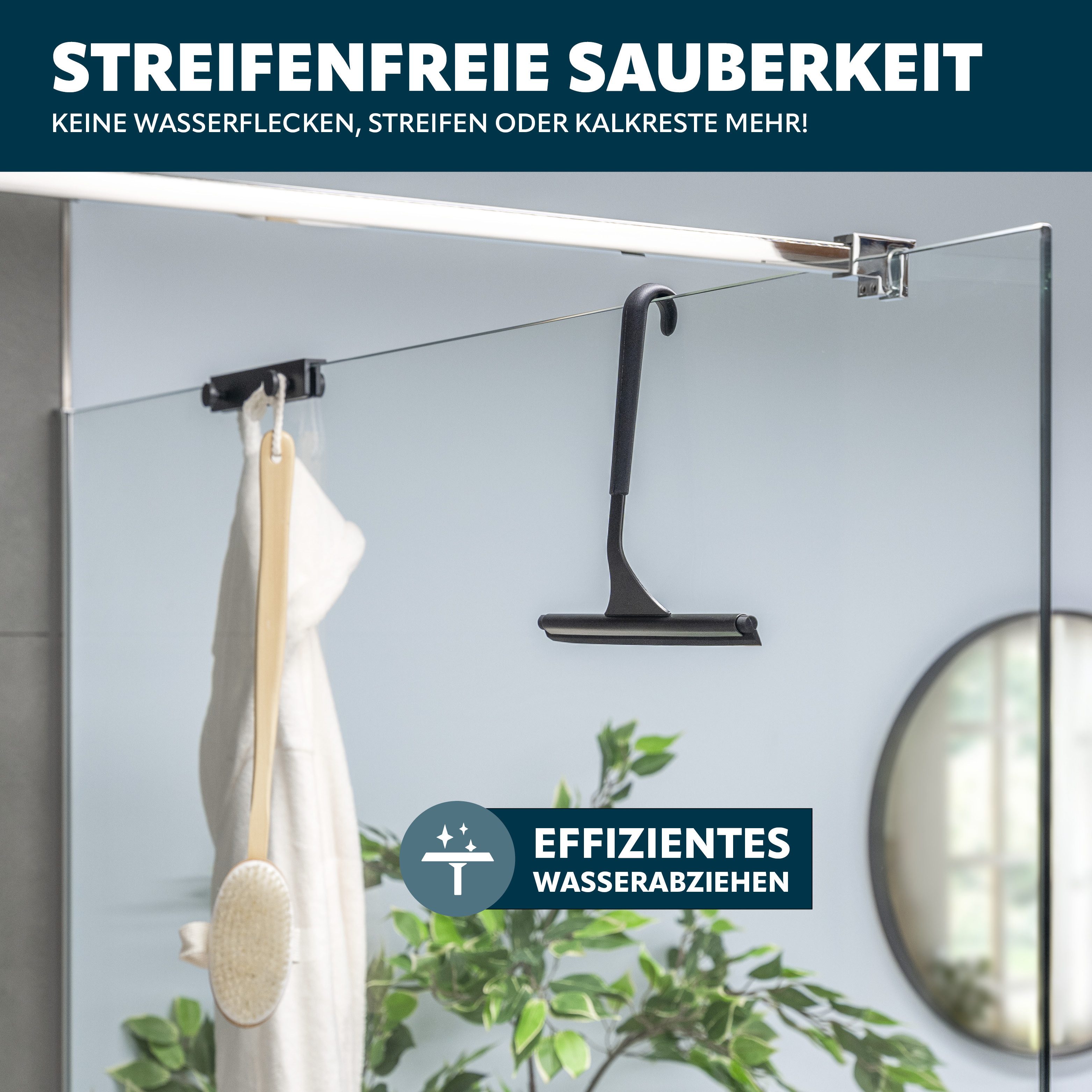 bremermann Wasserabzieher Duschabzieher RONDINE aus Edelstahl günstig online kaufen