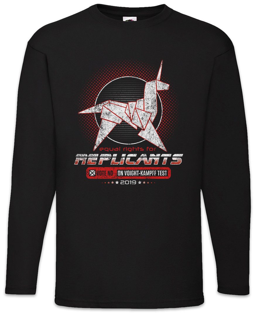 Langarmshirt Equal Rights For Replicants Langarm T-Shirt Voight Kampff