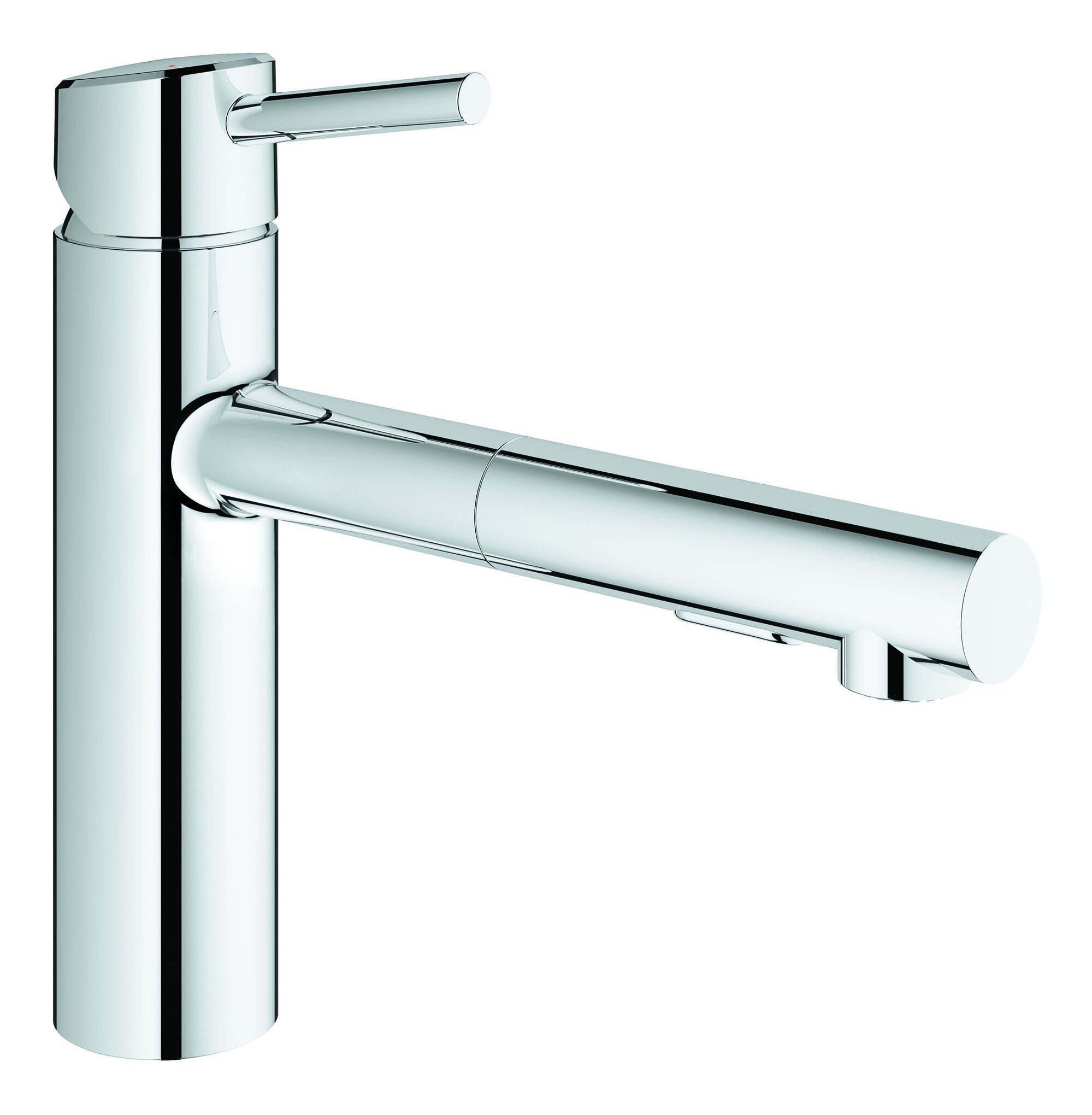 Grohe Küchenarmatur Concetto Einhand mit ausziehbarer Brause mittelhoher Auslauf