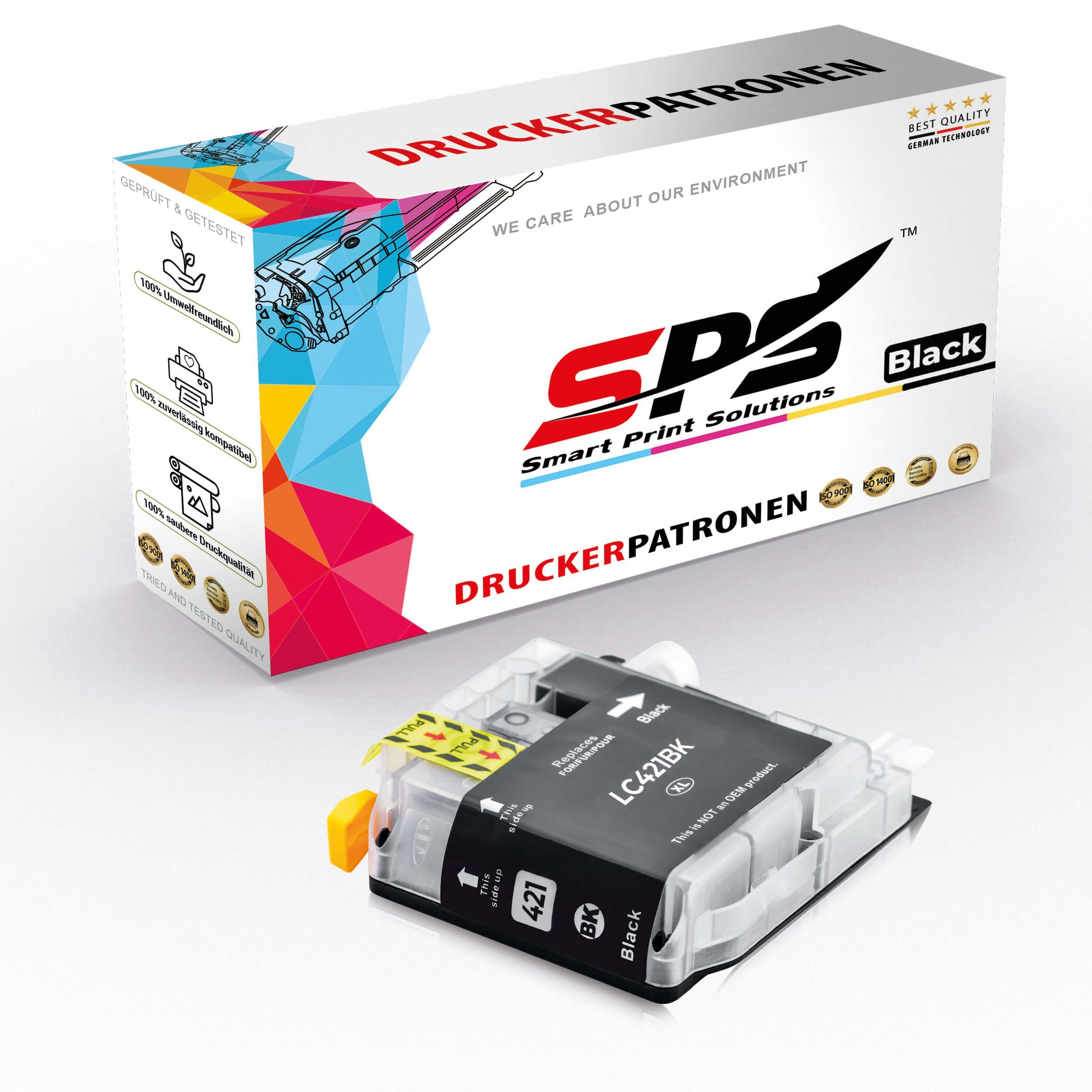 SPS Kompatibel für Brother LC-421BK Tintenpatrone Schwarz Tintenpatrone (1er Pack)