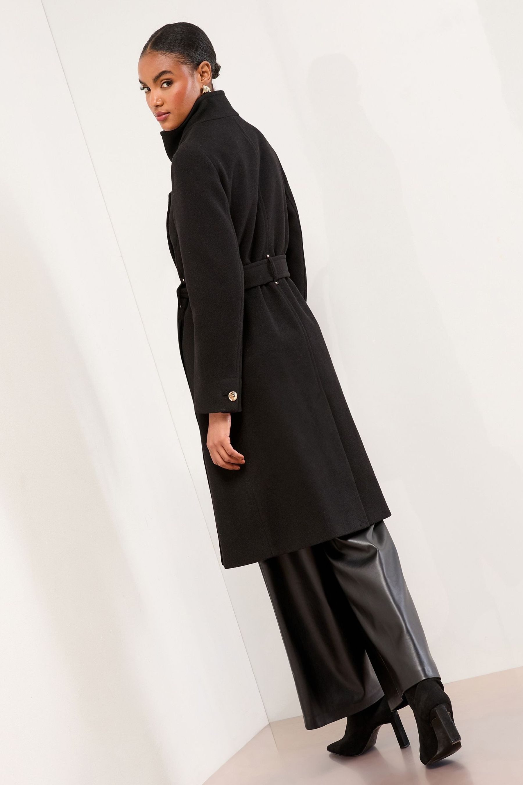 LIPSY Wintermantel Lipsy Mantel mit Trichterkragen, Regular (1-tlg) günstig online kaufen