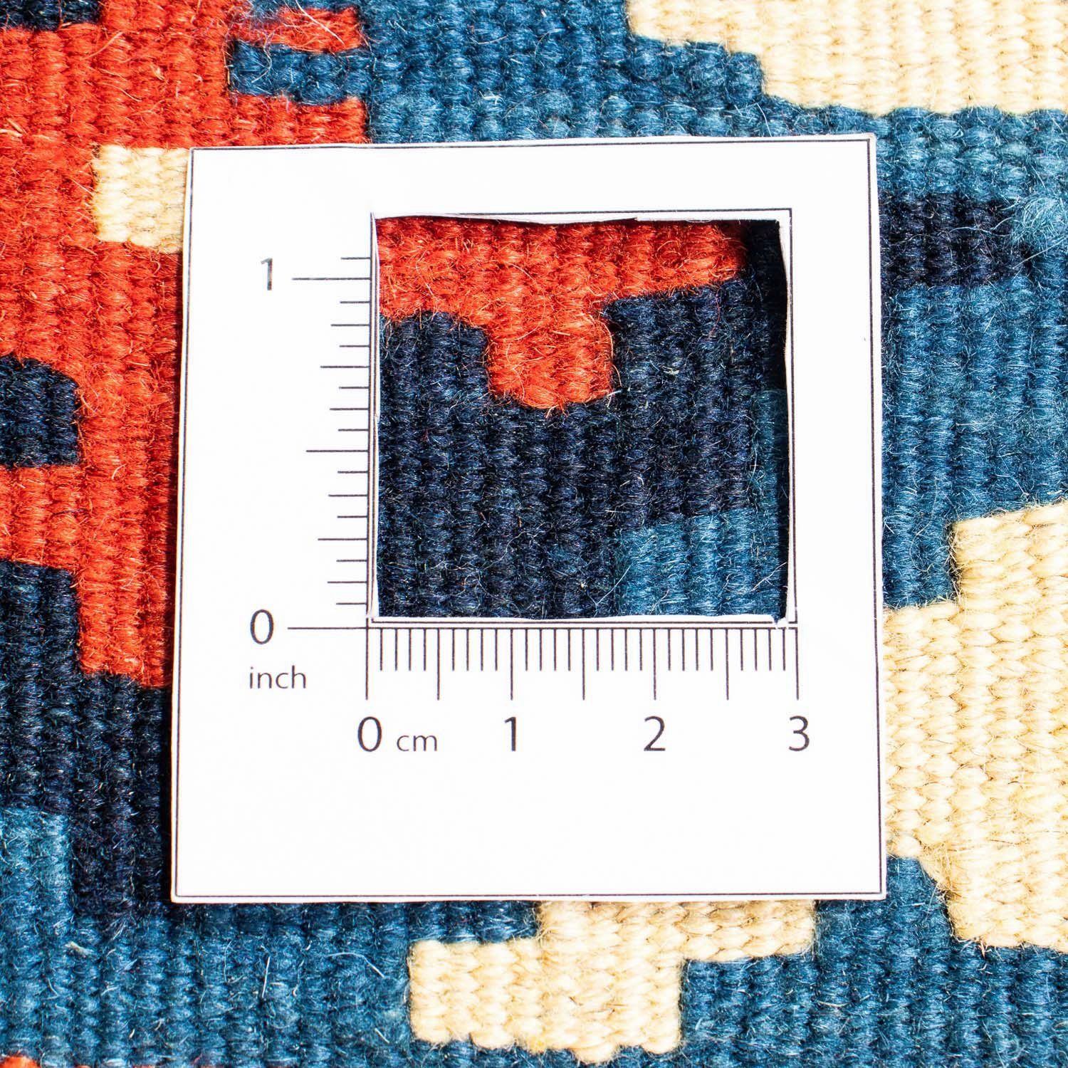 104 - - Kelim quadratisch 101 6 x Wollteppich quadratisch, morgenland, cm - mm, Einzelstück Höhe: mehrfarbig, Oriental Wohnzimmer,