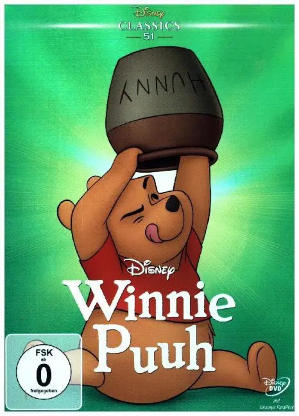 DVD Winnie Puuh, 1 DVD