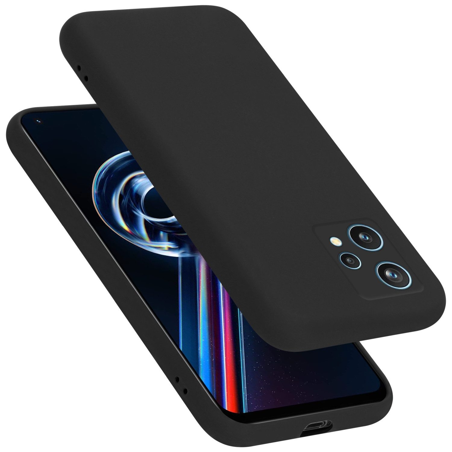 Cadorabo Handyhülle für Realme 9 5G / 9 PRO / V25 / Q5 / OnePlus Nord CE 2 LITE 5G Hülle Realme 9 5G / 9 PRO / V25 / Q5 / OnePlus Nord CE 2 LITE 5G, Flexible Hülle TPU Silikon Schutzhülle Back Cover Case