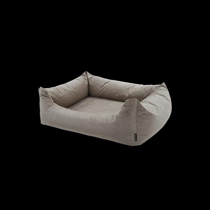 Madison Tierkissen Madison Velours Dog Bed Taupe S