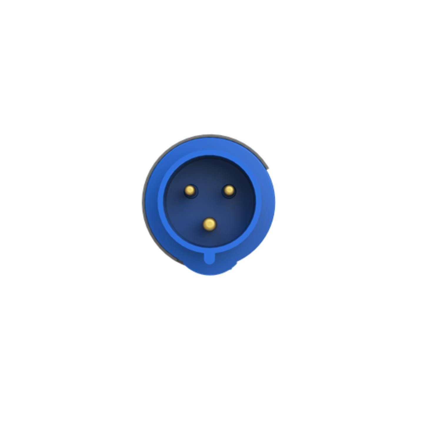 Amphenol CEE-Stecker Titel:32 Ampere CEE Steckverbinder 3-polig (2P+PE) Stift, Kodierung 6, (CEE Stromverteiler)