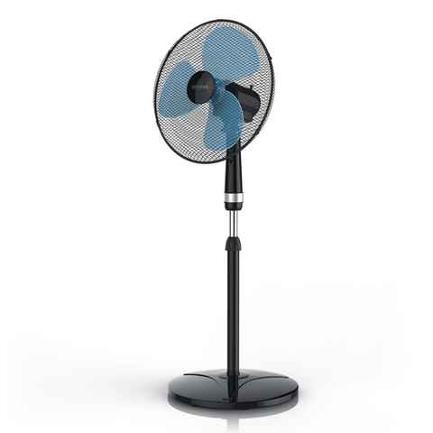 Brandson Standventilator, 40 cm Durchmesser, Standlüfter "Silent" - Lüfter mit leisem Betriebsgeräusch - 40cm Ø