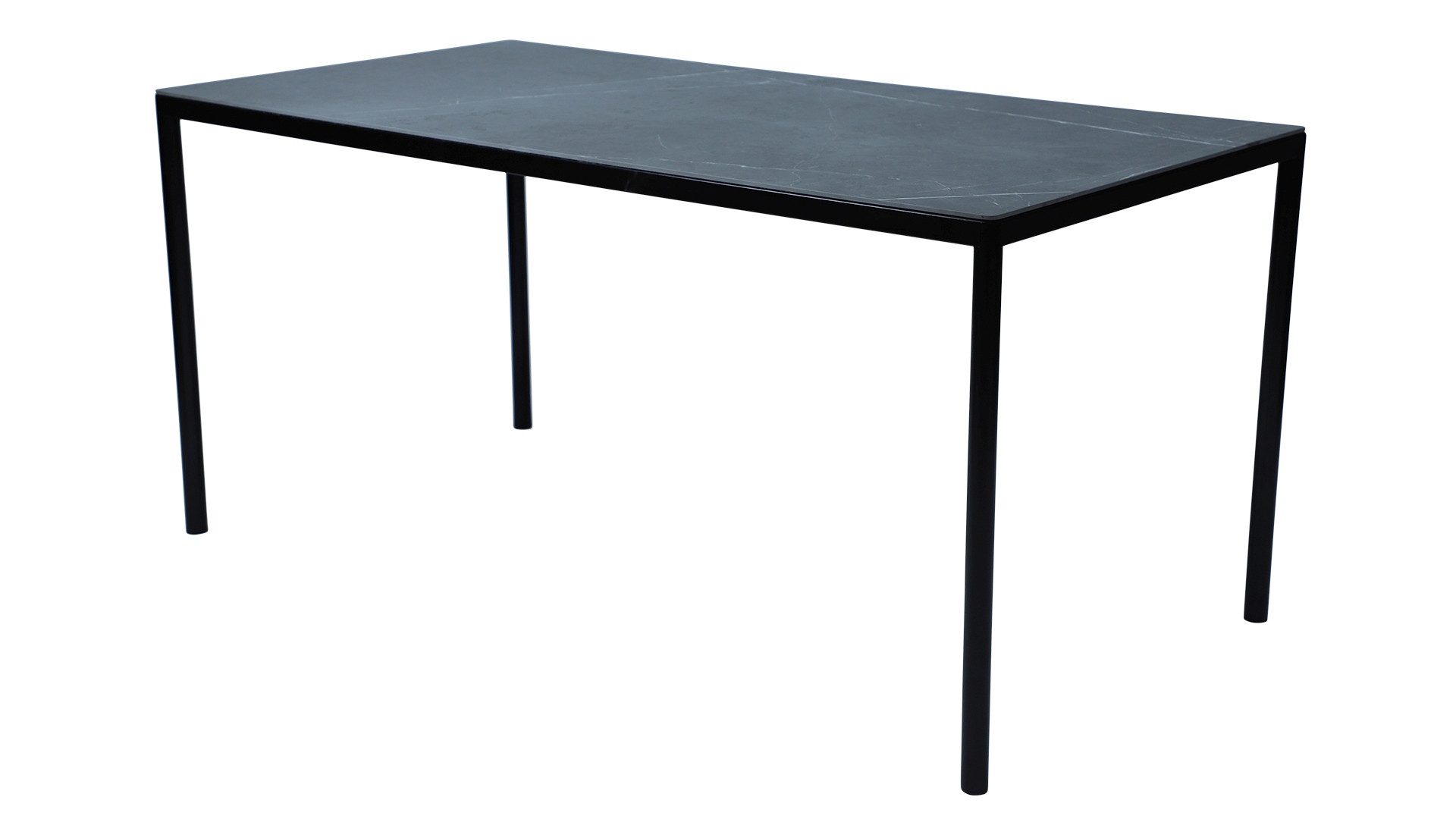 jankurtz Esstisch Live mit Keramikplatte, Schwarz, Geeignet für 4-6 Personen