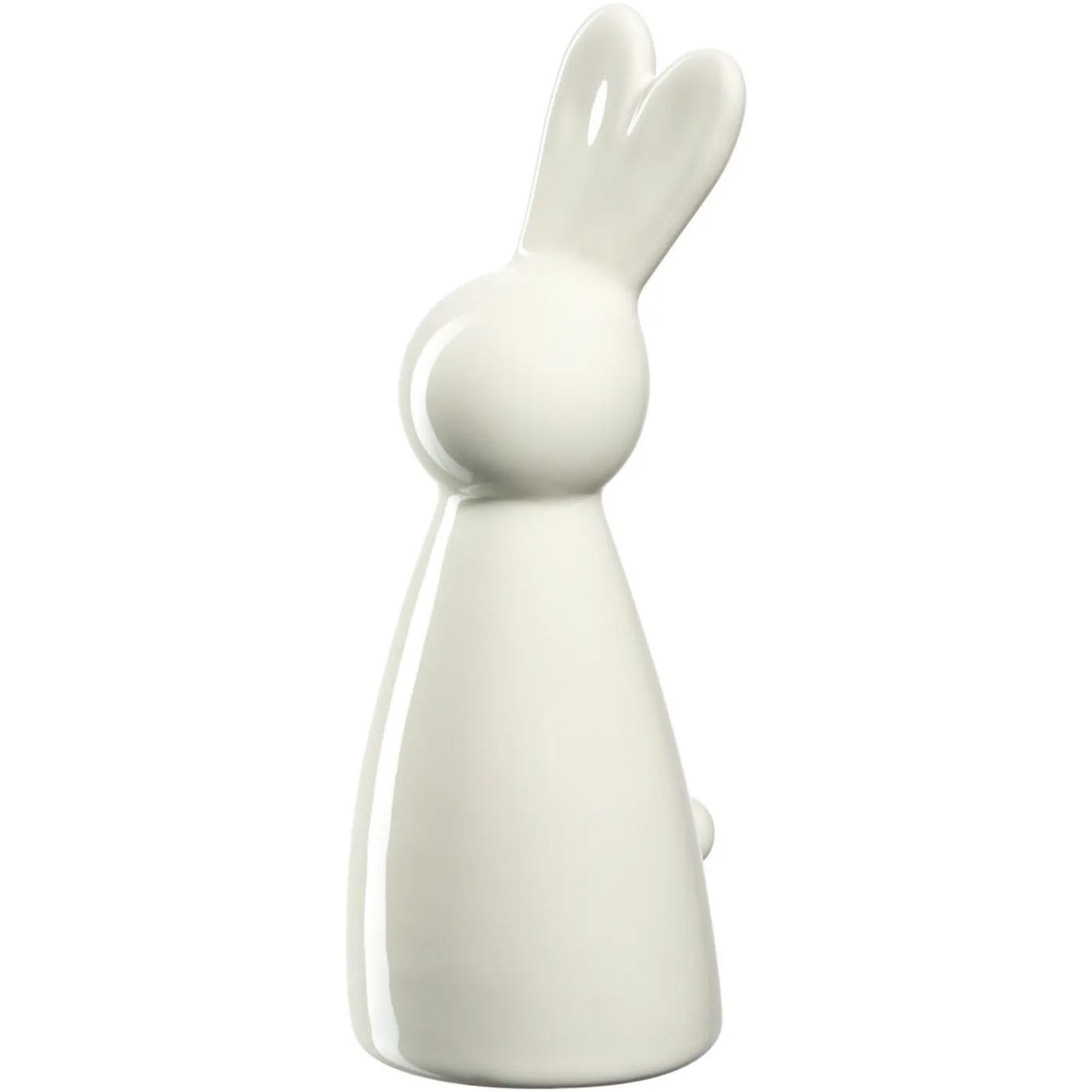 LEONARDO Dekofigur Hase 18 cm Nino Creme (Stück, 1 St., 1 Dekofigur), Osterhase Osterdekoration Frühling