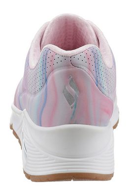 Skechers Kids UNO GEN1-MARBLE SWEETHEART Sneaker mit Skech-Air-Laufsohle, Freizeitschuh, Halbschuh, Schnürschuh