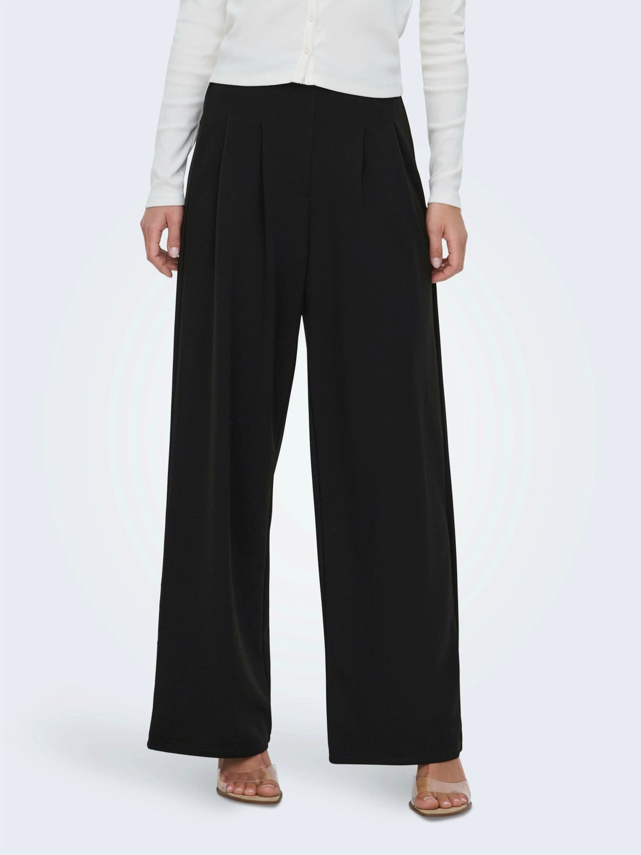 ONLY Bundfaltenhose ONLCECILIA (1-tlg) Drapiert/gerafft