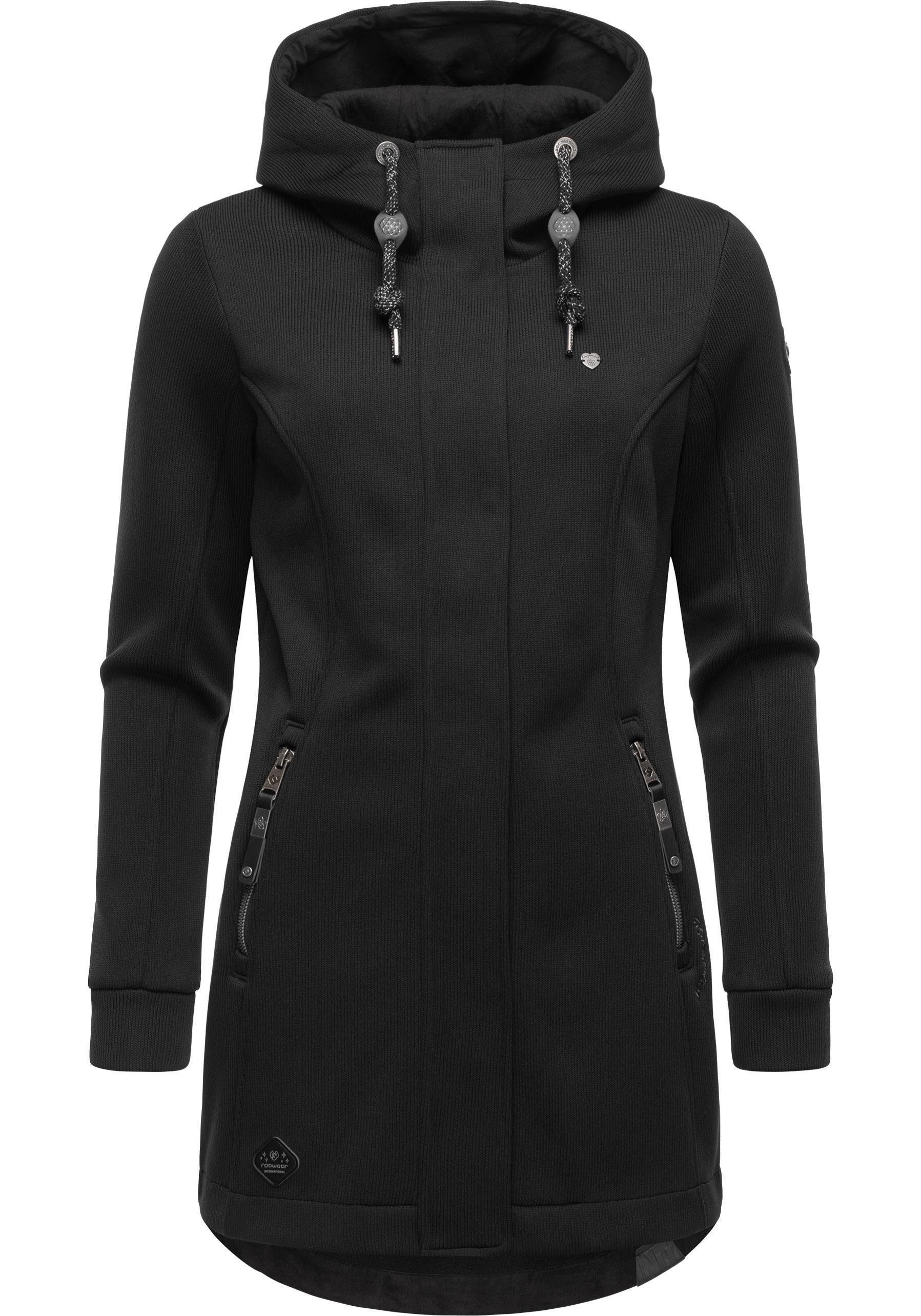 Ragwear Kapuzensweatjacke Letti Bonded Sportliche Kapuzenjacke günstig online kaufen